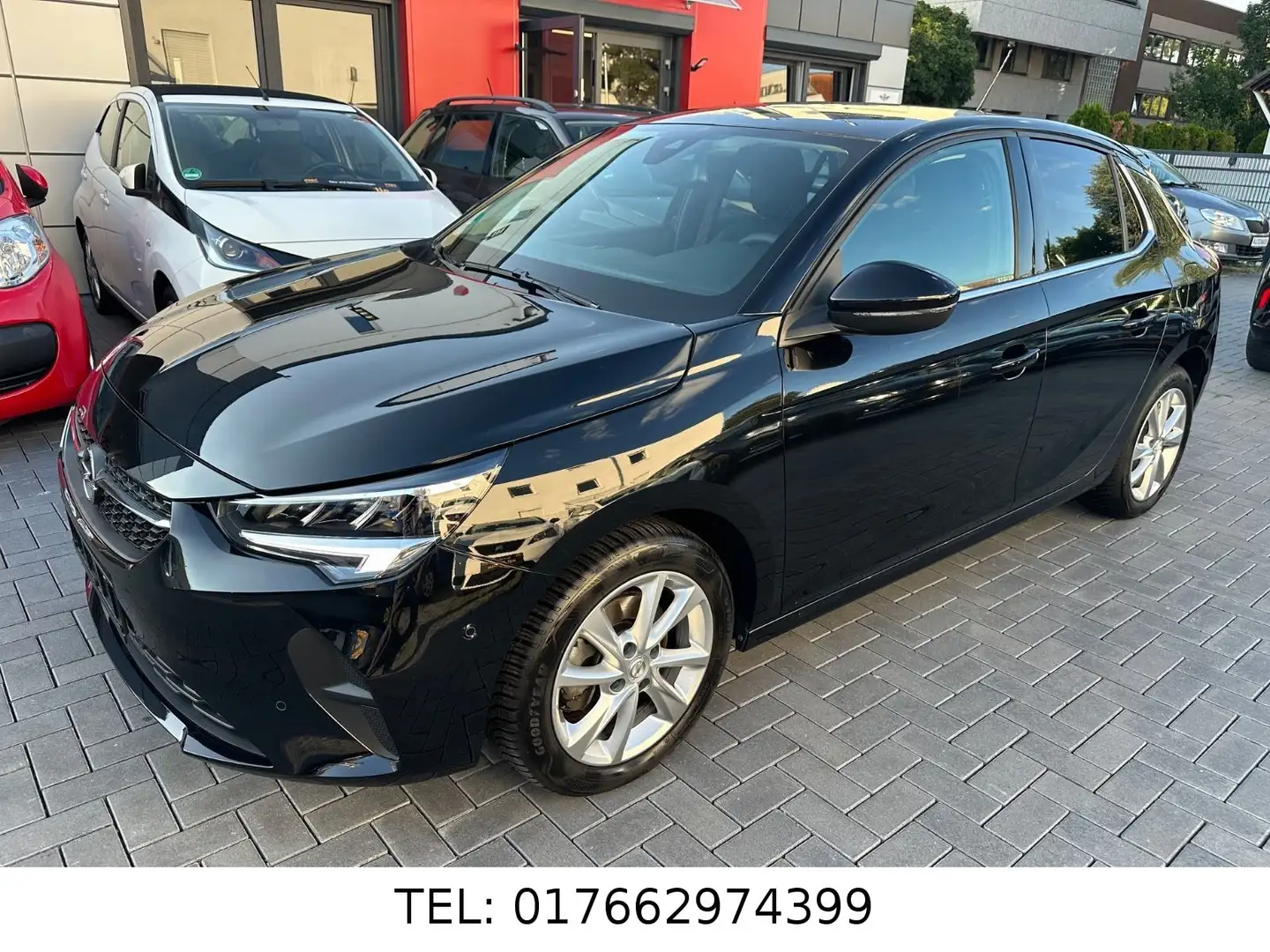 Opel Corsa F Elegance/Navi/ Kamera/Automatik Negro - 1
