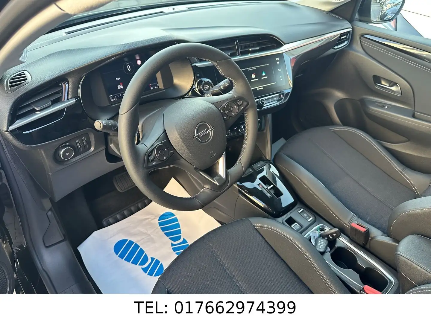 Opel Corsa F Elegance/Navi/ Kamera/Automatik Negro - 2