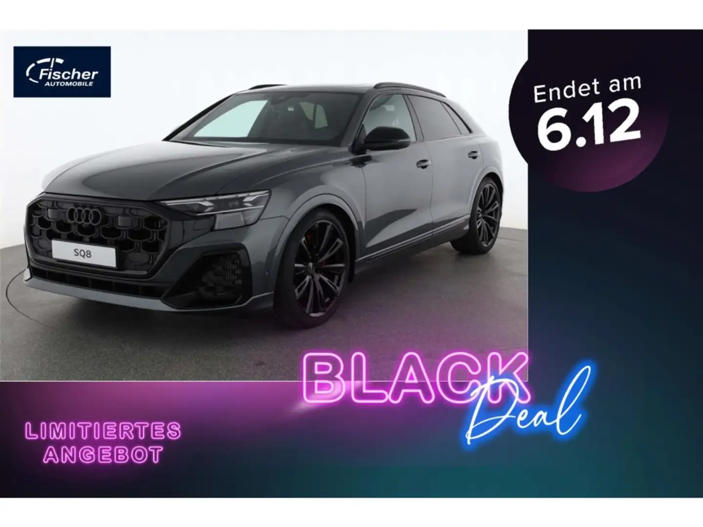 Audi SQ8 TFSI quattro LP: 153.569,- /Head-up/Pano/B&O/HD Ma Grijs - 1