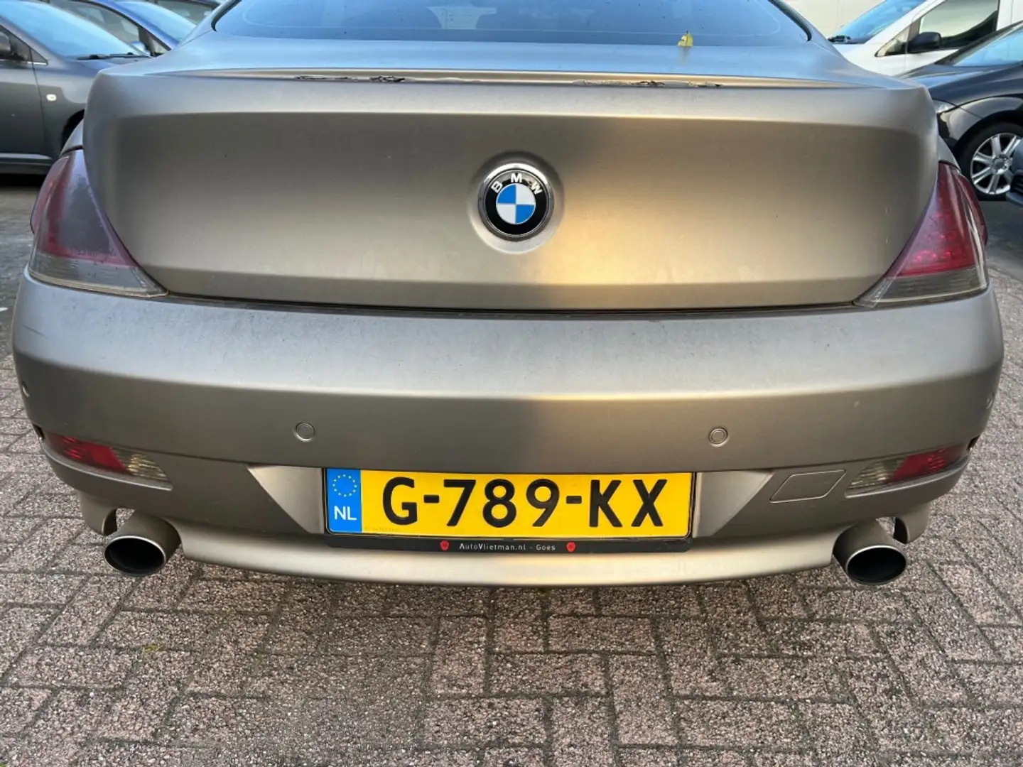 BMW 645CI V8 245KW Automaat Coupe Panodak Youngtimer!! Gris - 2