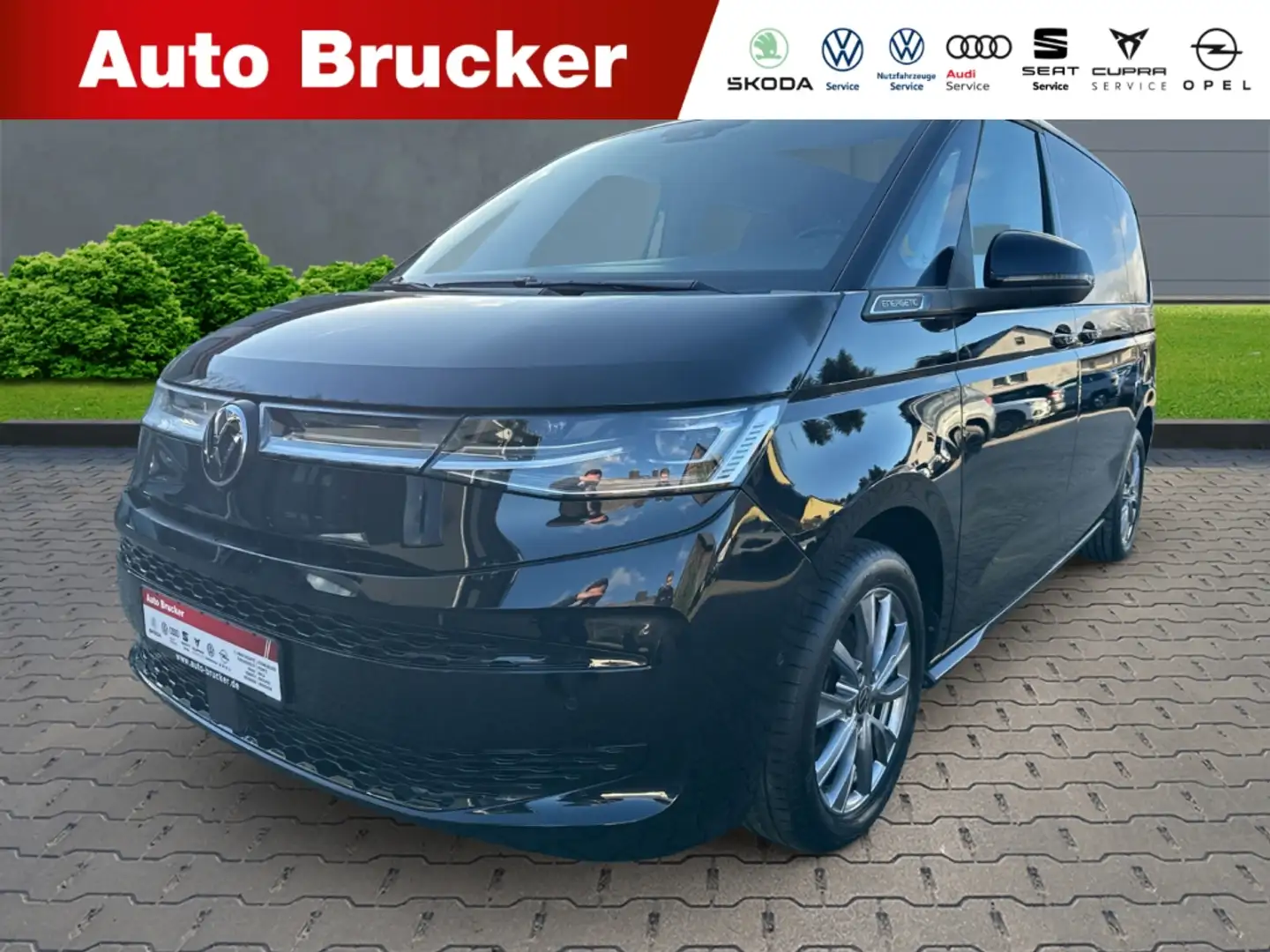 Volkswagen T7 Multivan eHybrid KÜ Sitzhzg+Tempomat+PDC Schwarz - 1