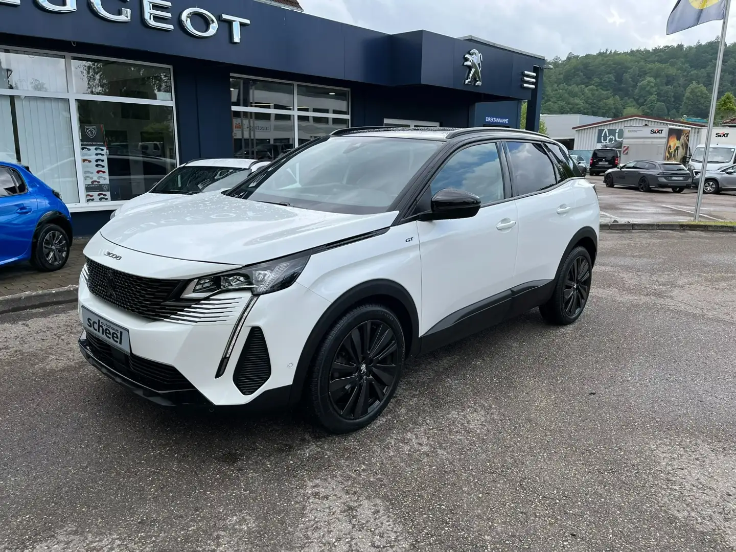 Peugeot 3008 1.5 BlueHDi 130 GT Standh. Pano 360 SpurH LM Wit - 2