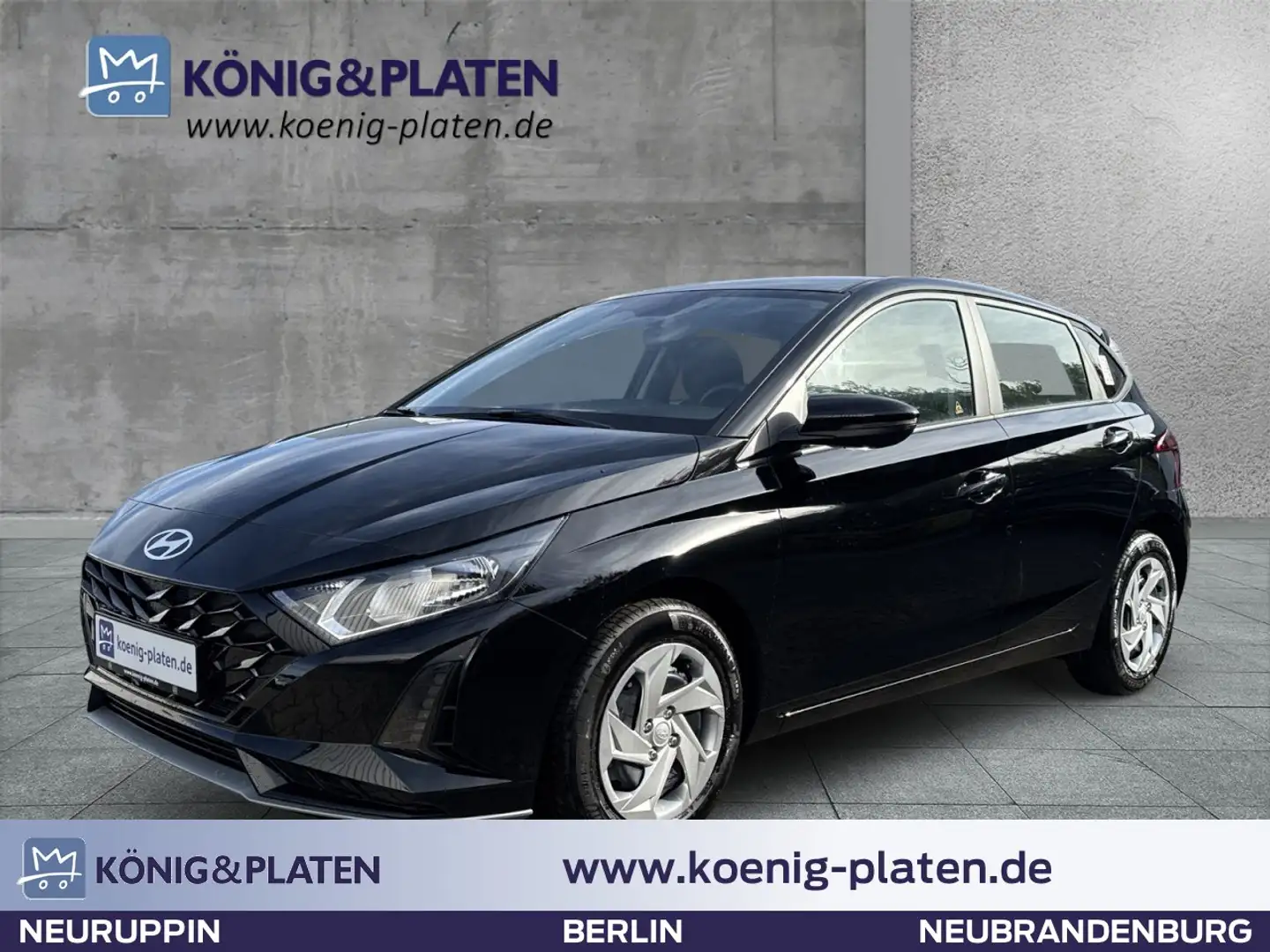 Hyundai i20 FL 1.0 T-GDi (100 PS) 6-MT 2WD SELECT (MJ25) Noir - 1
