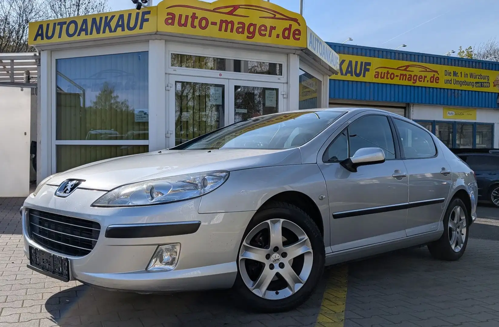 Peugeot 407 Lim Sport*AUTOMAT.*RKam*PDC*Shz*Android*Temp Grau - 1