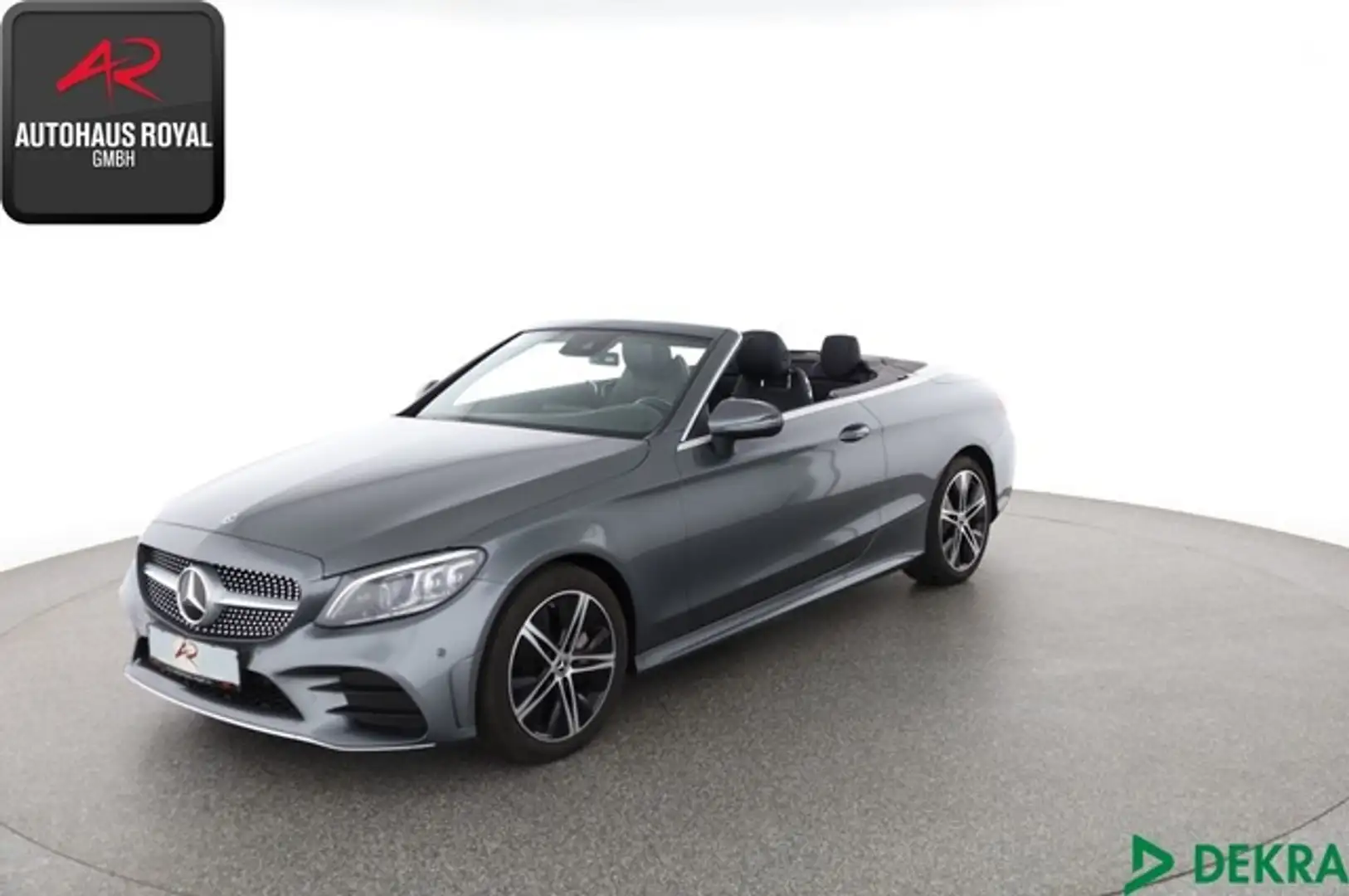 Mercedes-Benz C 180 Cabrio 3x AMG MULTIBEAM,KAMERA,MEMORY,SH Grau - 1
