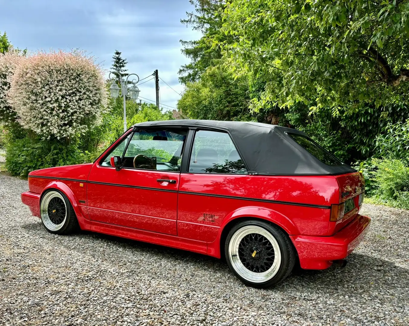 Volkswagen Golf Cabriolet Golf Cabriolet 1.8i Sportline Rouge - 2