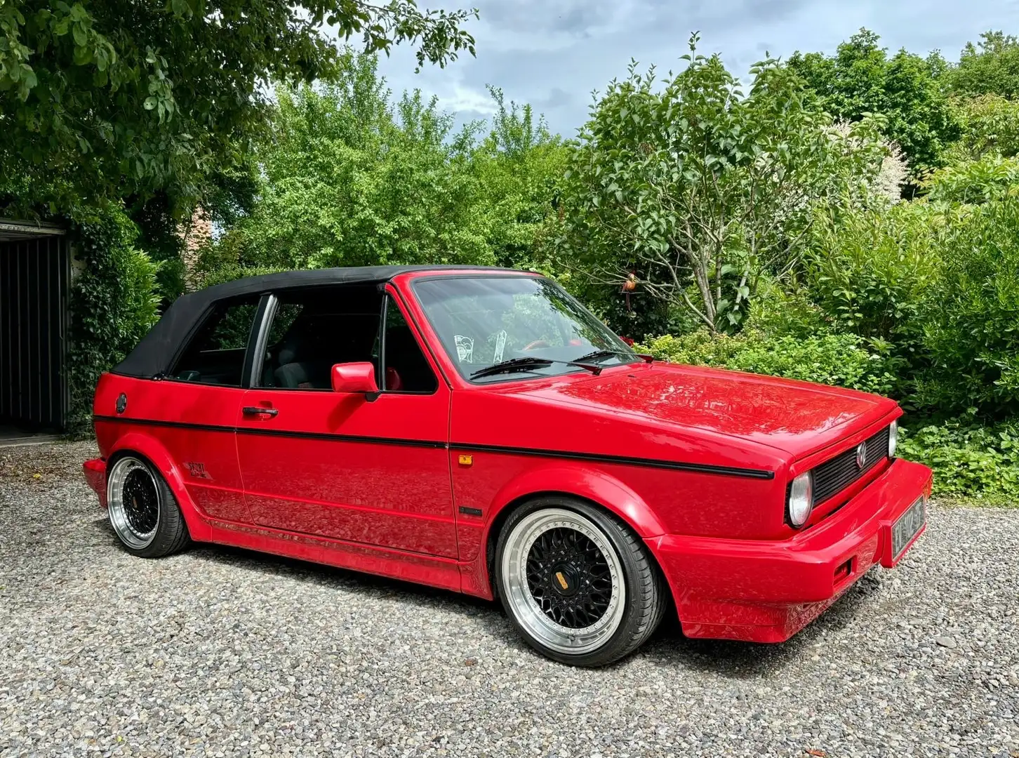 Volkswagen Golf Cabriolet Golf Cabriolet 1.8i Sportline Rouge - 1