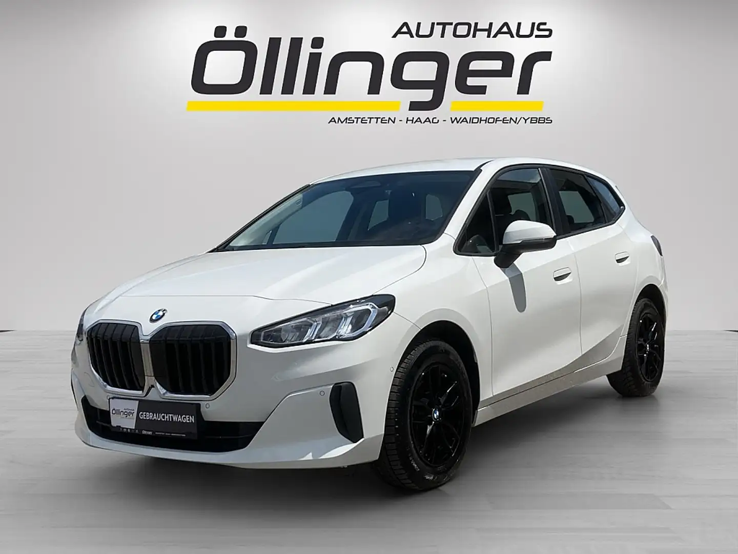 BMW 218 d Active Tourer Aut. Weiß - 1