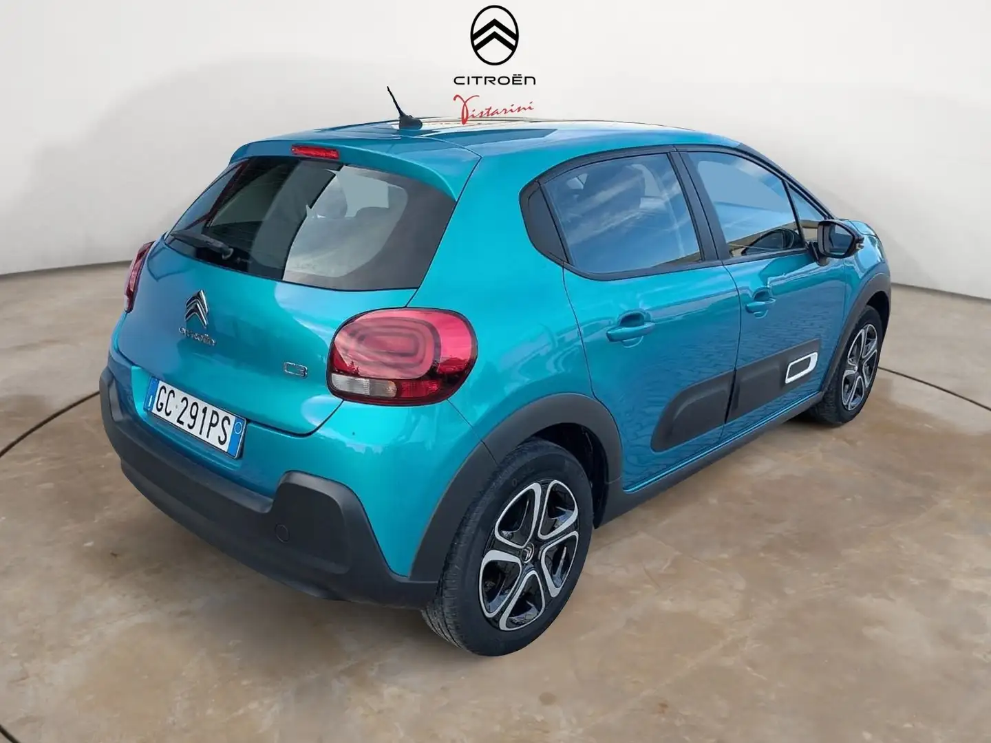 Citroen C3 1.2 83cv E6D Feel Pack / Fendi + Radio Touch Bleu - 2