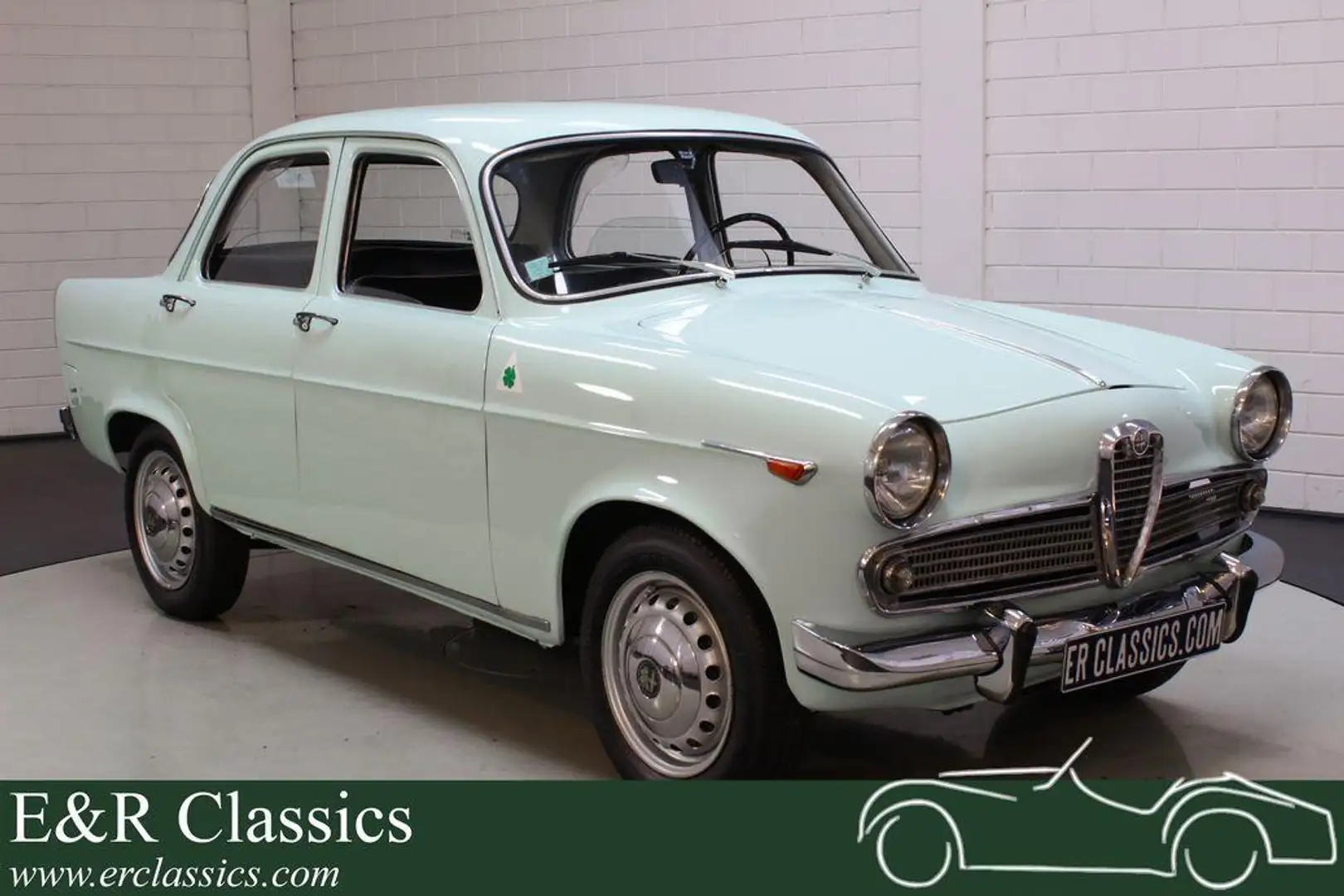 Alfa Romeo Giulietta | Goede staat | Nieuw chroom | 1965 Verde - 1