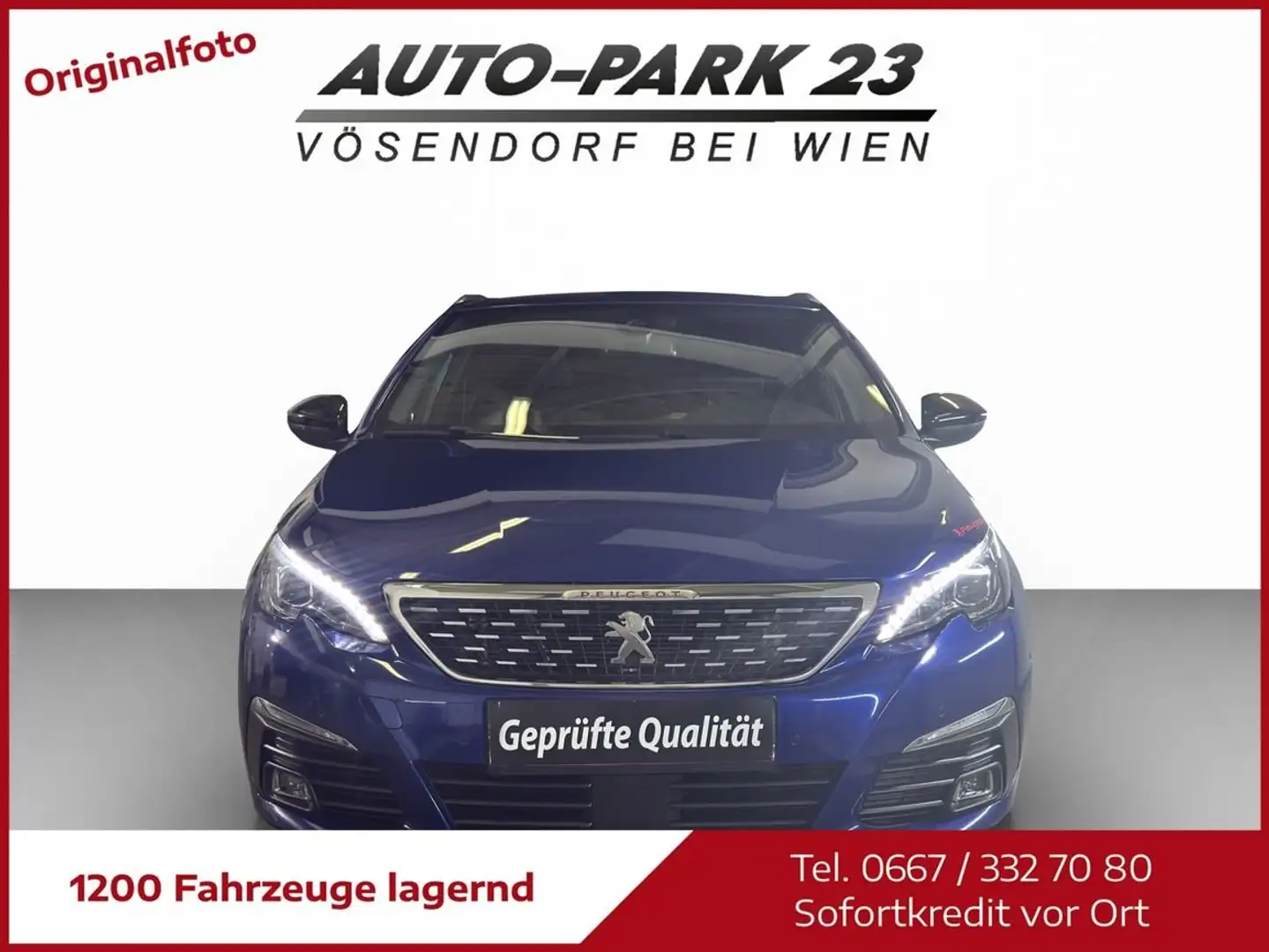 Peugeot 308 308 2.0HDi*GT-LINE**AUTOMATIC*KAMERA*NAVI*MOD2020 Blau - 2