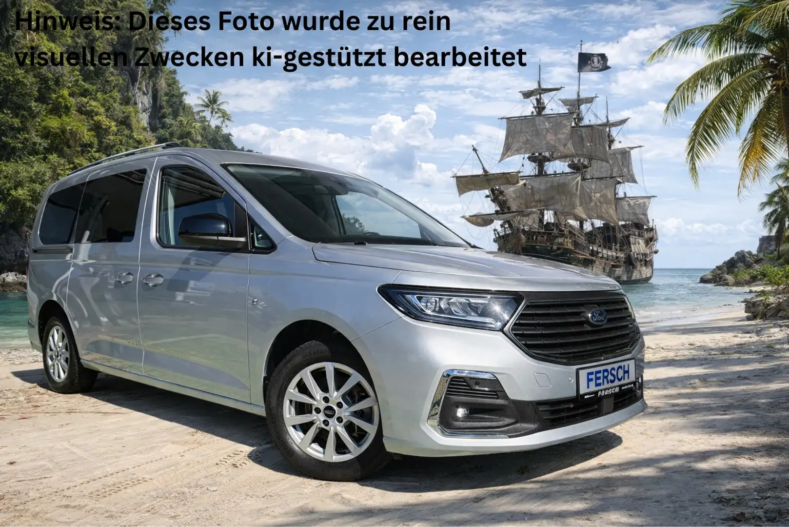 Ford Grand Tourneo Connect Titanium L2 Navi SYNC,  16"LM Argent - 1