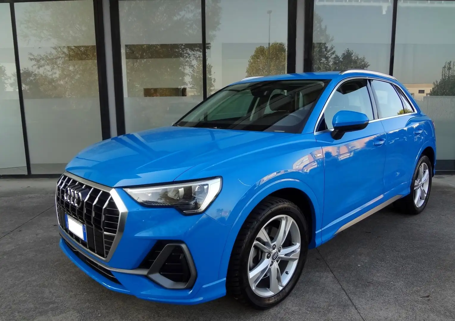 Audi Q3 2.0TDI S line quattro 190CV S-tronic TagliandiAudi Blu/Azzurro - 1
