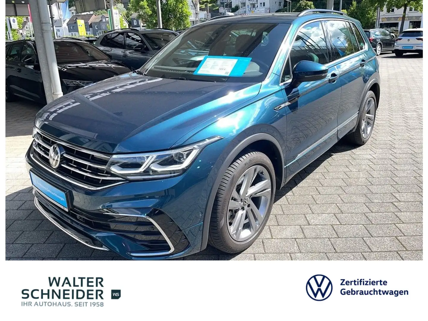 Volkswagen Tiguan 2.0 TDI DSG 4Motion R-Line Navi IQ.Light Blau - 1