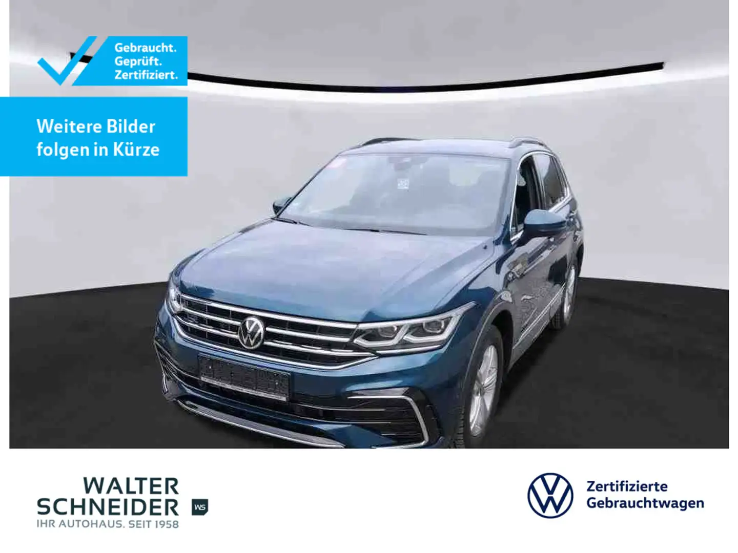 Volkswagen Tiguan 2.0 TDI DSG 4Motion R-Line Navi IQ.Light Blau - 1