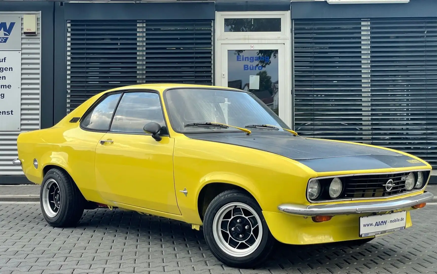Opel Manta A GTE Gelb Leder H-Zulassung TÜV 08.2026 ! Amarillo - 1