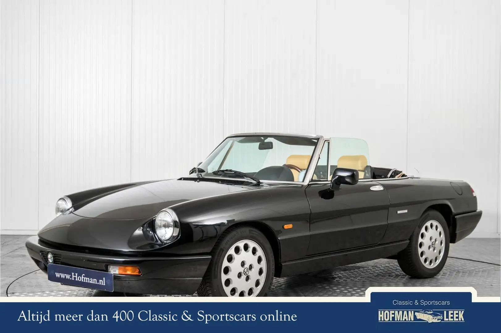 Alfa Romeo Spider 2.0 Zwart - 1