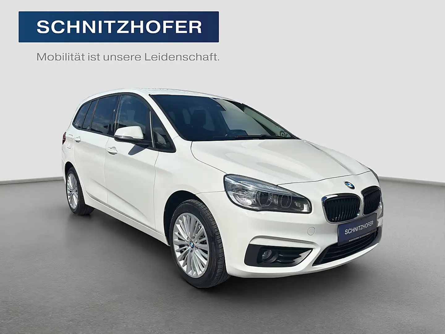 BMW 218 d Gran Tourer Advantage Aut. Weiß - 2