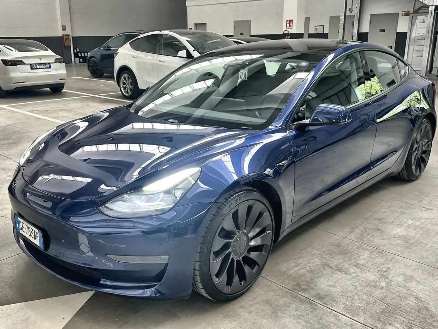 Tesla Model 3 Model 3 Performance Dual Motor awd Blu/Azzurro - 1
