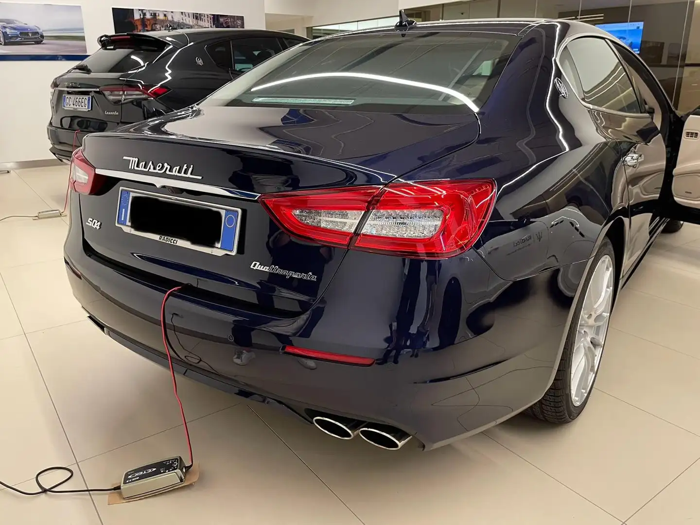 Maserati Quattroporte Quattroporte 3.0 V6 SQ4 430CV Blauw - 2