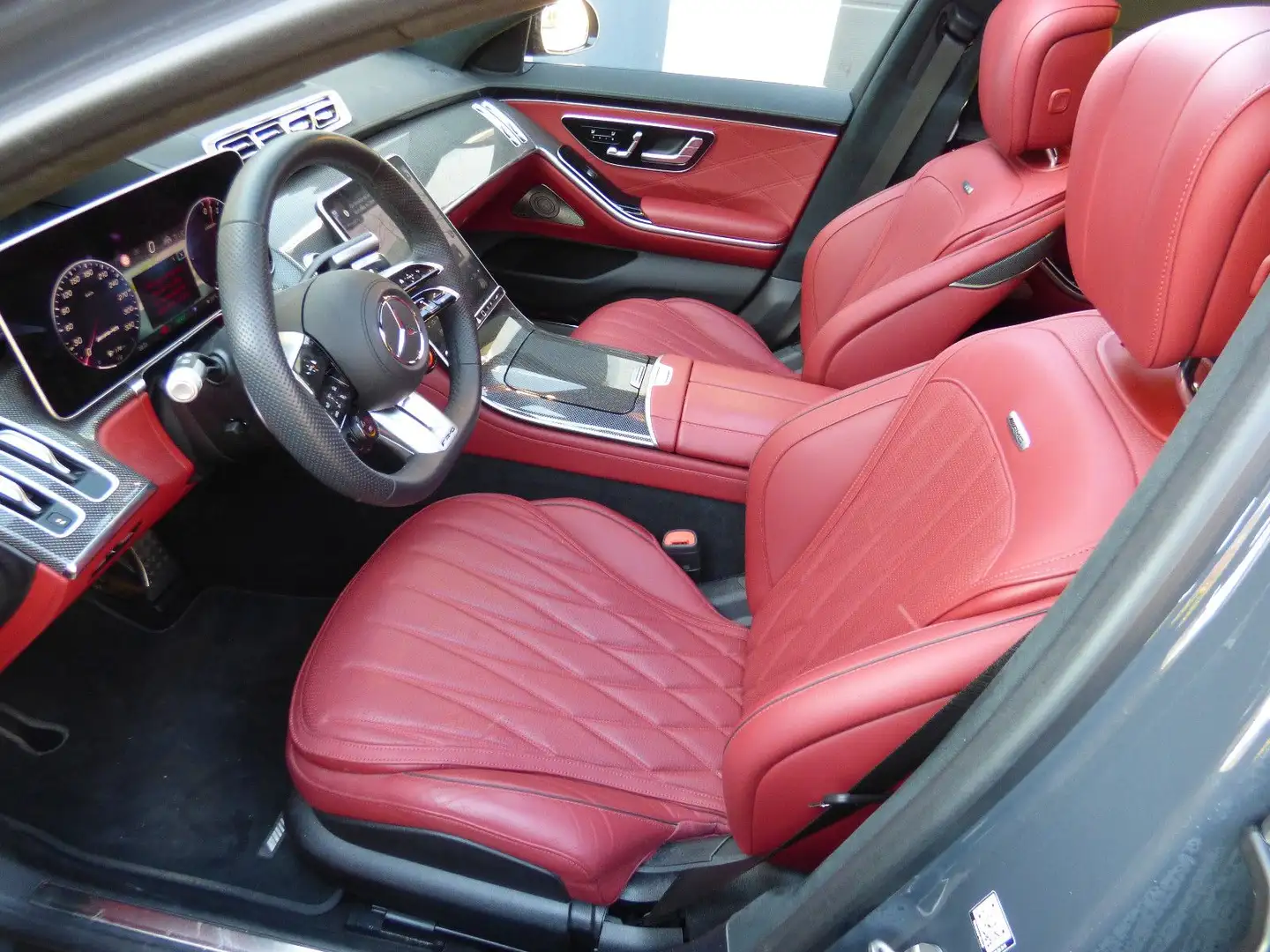 Mercedes-Benz S 63 AMG e 4Matic+ L*MANUFAKTUR Lack*Night*21Zol Grijs - 2