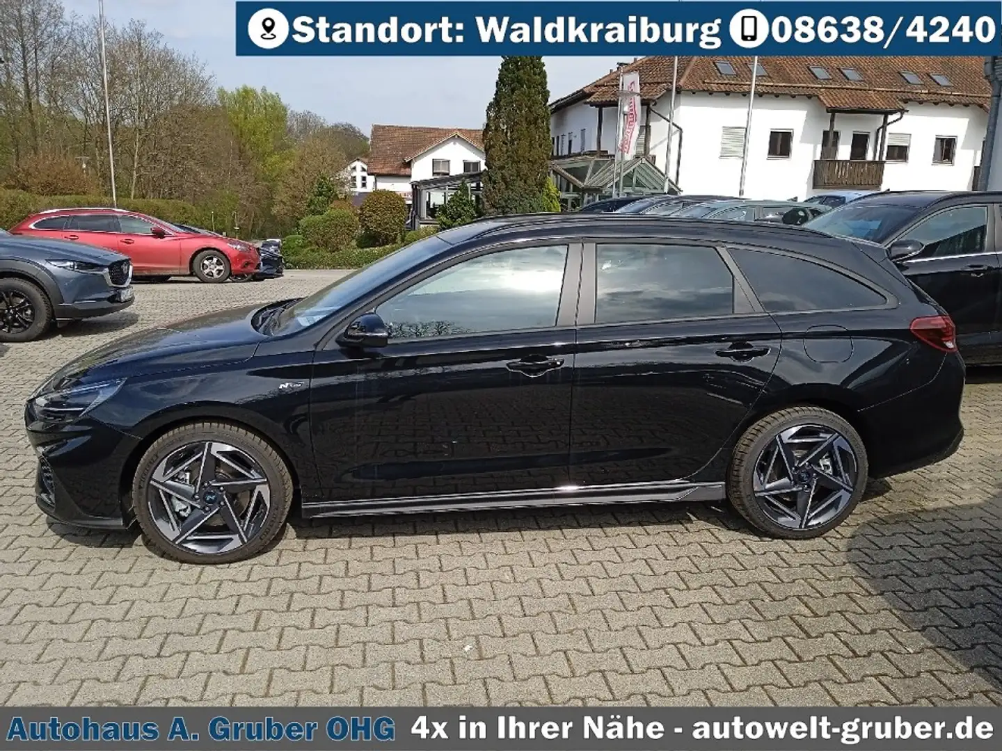 Hyundai i30 Kombi 1.5 T-GDI 48V Automatik N-Line+Sitz-Paket Schwarz - 2