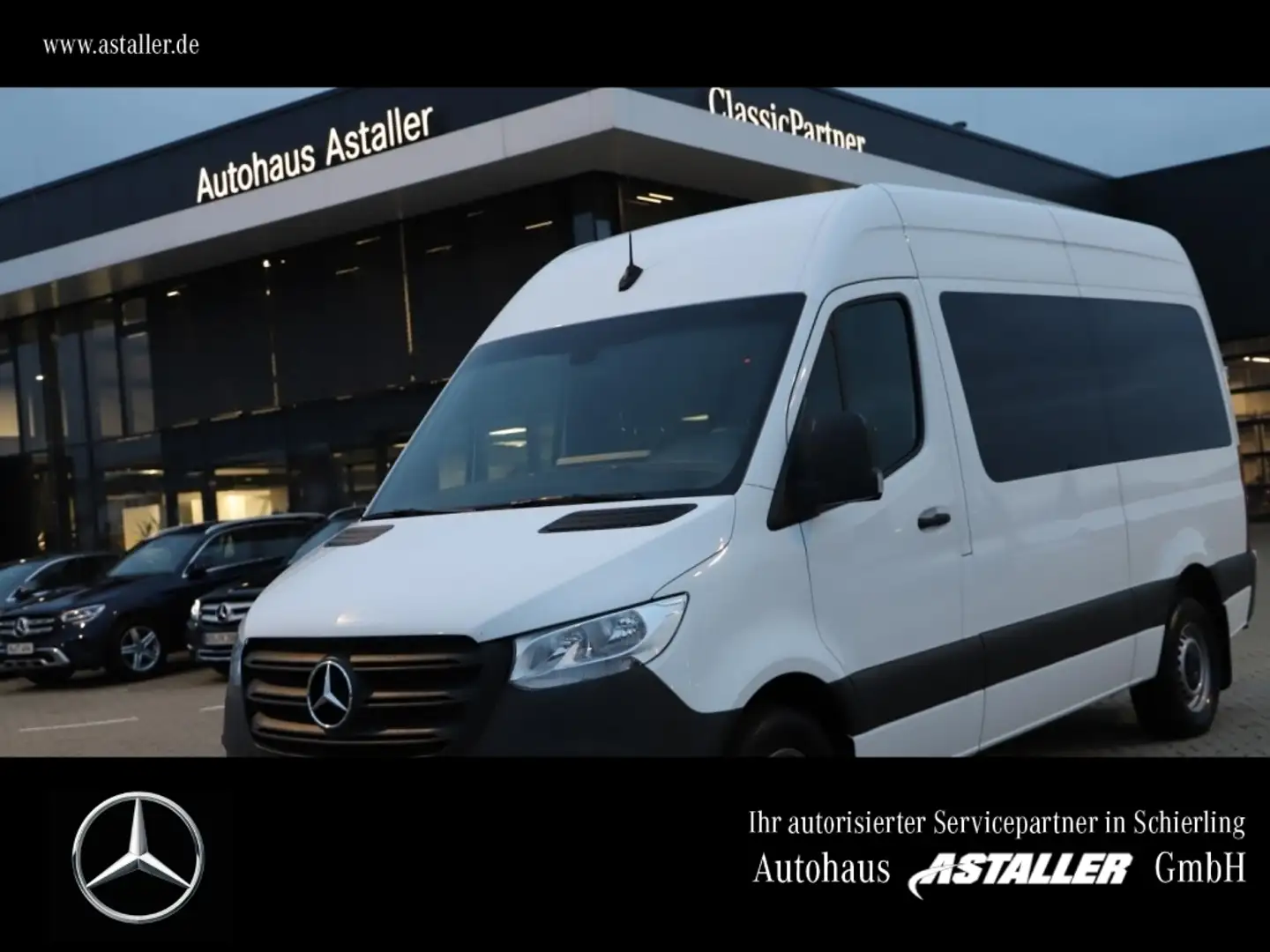 Mercedes-Benz Sprinter 317 CDI Tourer Hochdach Standard L2H2 Weiß - 1