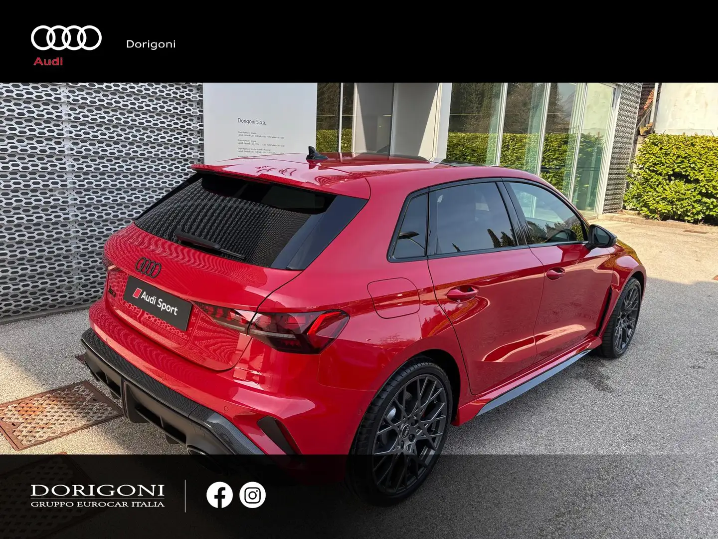 Audi RS3 sportback 2.5 tfsi quattro s-tronic Roşu - 2