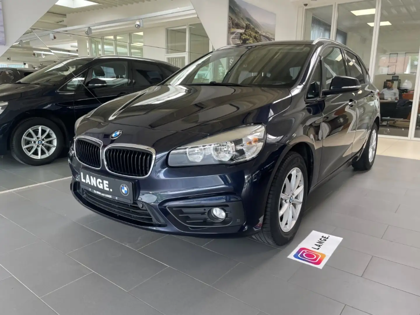 BMW 218 Active Tourer Advantage Aut. Navi PDC Sports. Azul - 1