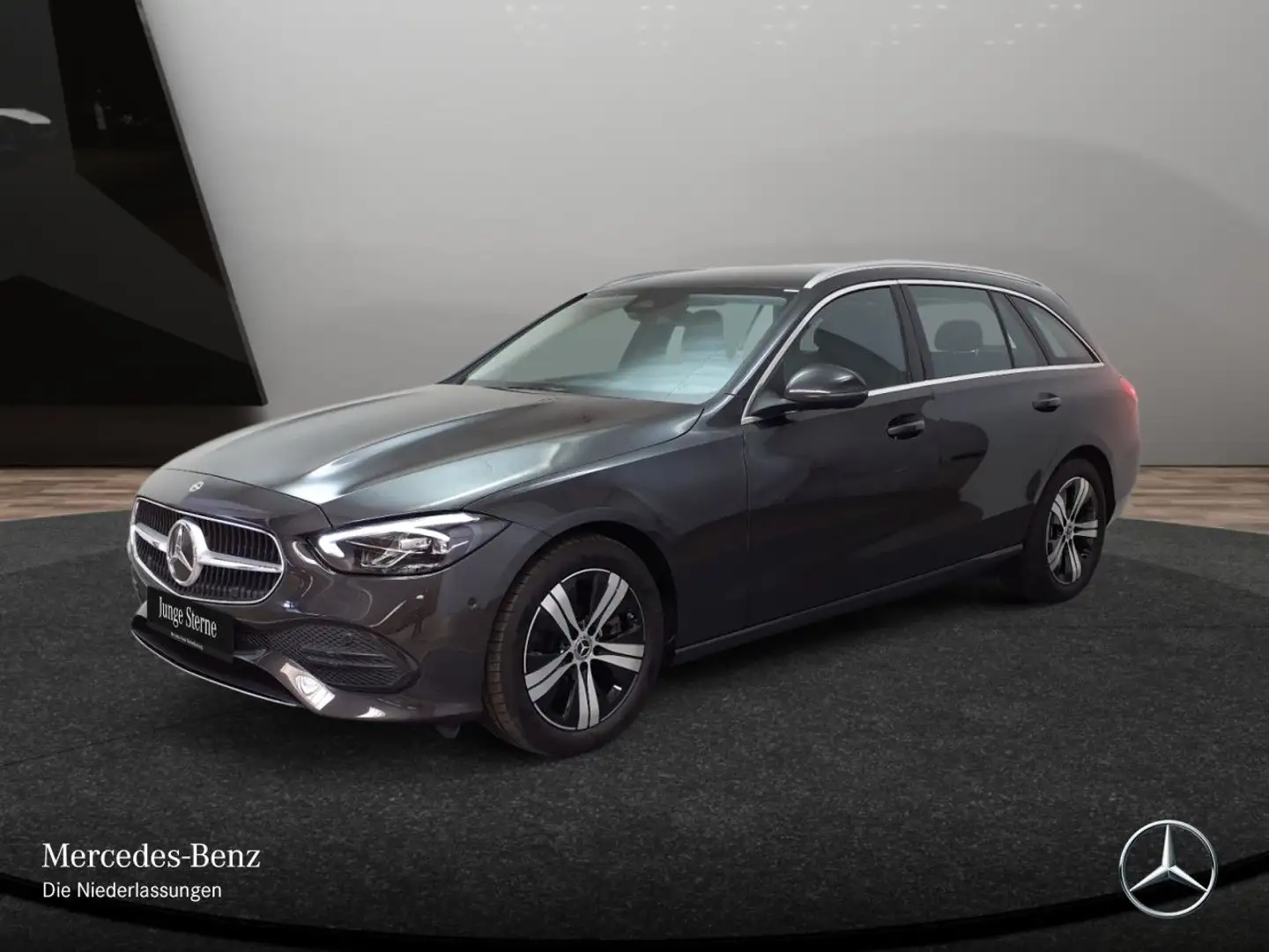 Mercedes-Benz C 220 d T AVANTG+LED+KAMERA+TOTW+KEYLESS+9G Grau - 2