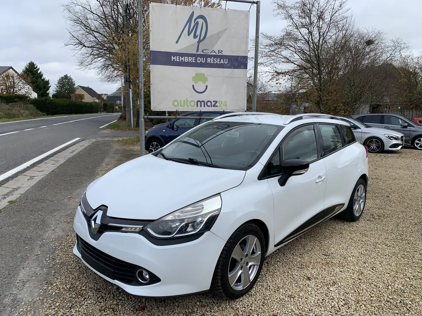 Renault Clio 1.5 dCi Break..GPS..Clim..BlueTooth..GARANTIE 1 AN Blanc - 1
