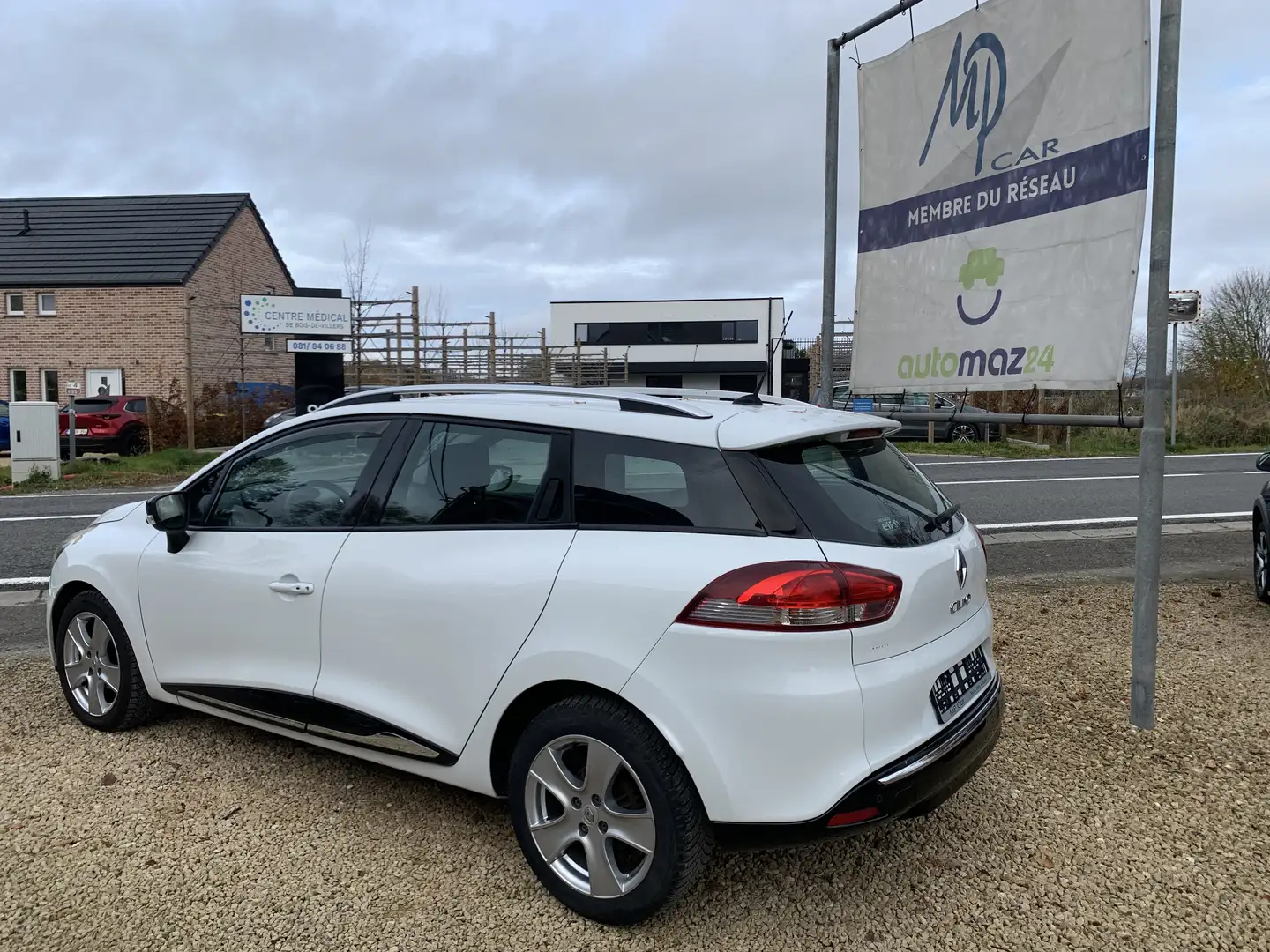 Renault Clio 1.5 dCi Break..GPS..Clim..BlueTooth..GARANTIE 1 AN Blanc - 2