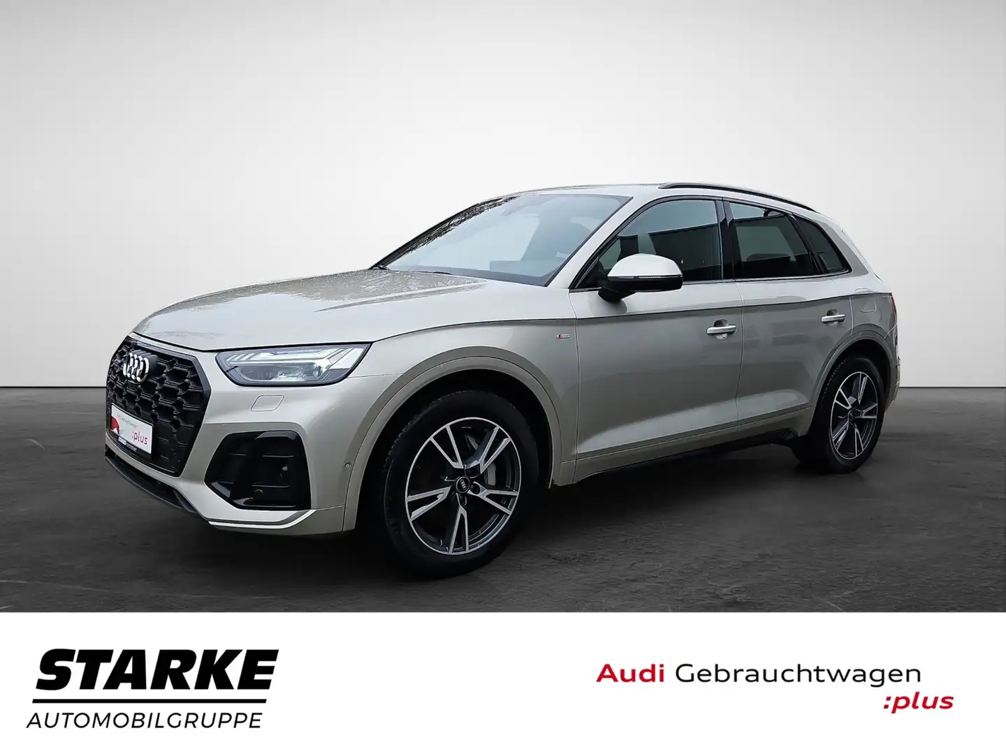 Audi Q5 50 TFSI e S tronic quattro S-line NaviPlus Matr... Silber - 2
