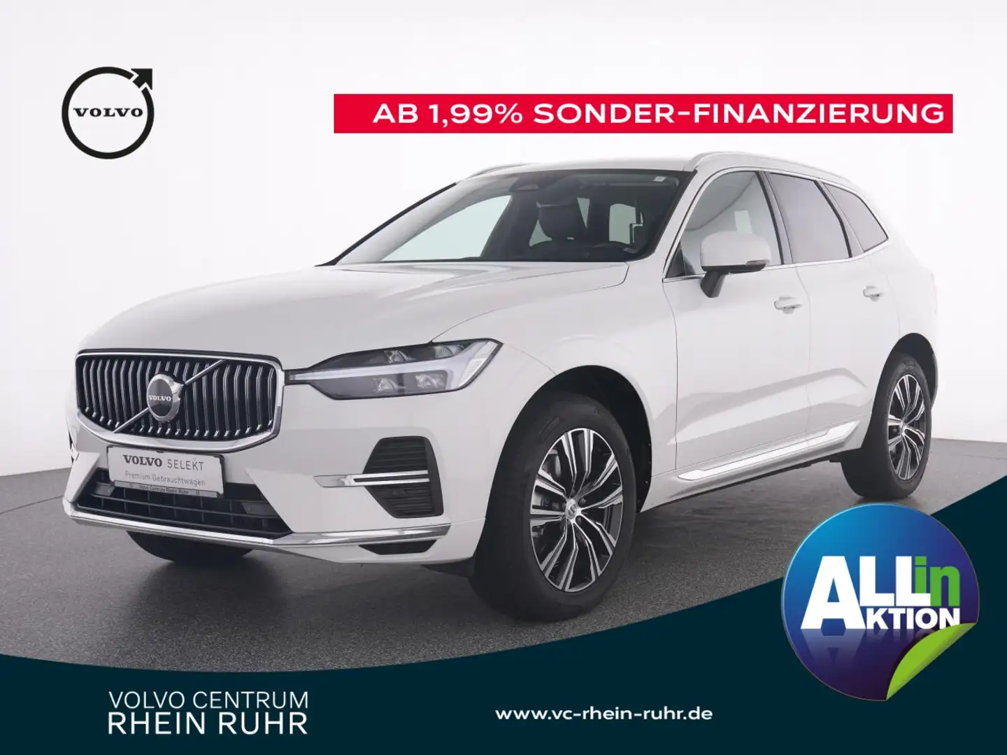 Volvo XC60 B4 Inscription +PARKPAK+WINTERPAK+HDC+HSA+ Weiß - 1