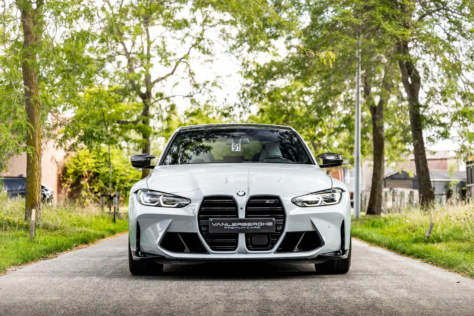 BMW M3 Competition Carbon * ACC * H/K * HUD * Keyless * Argent - 2