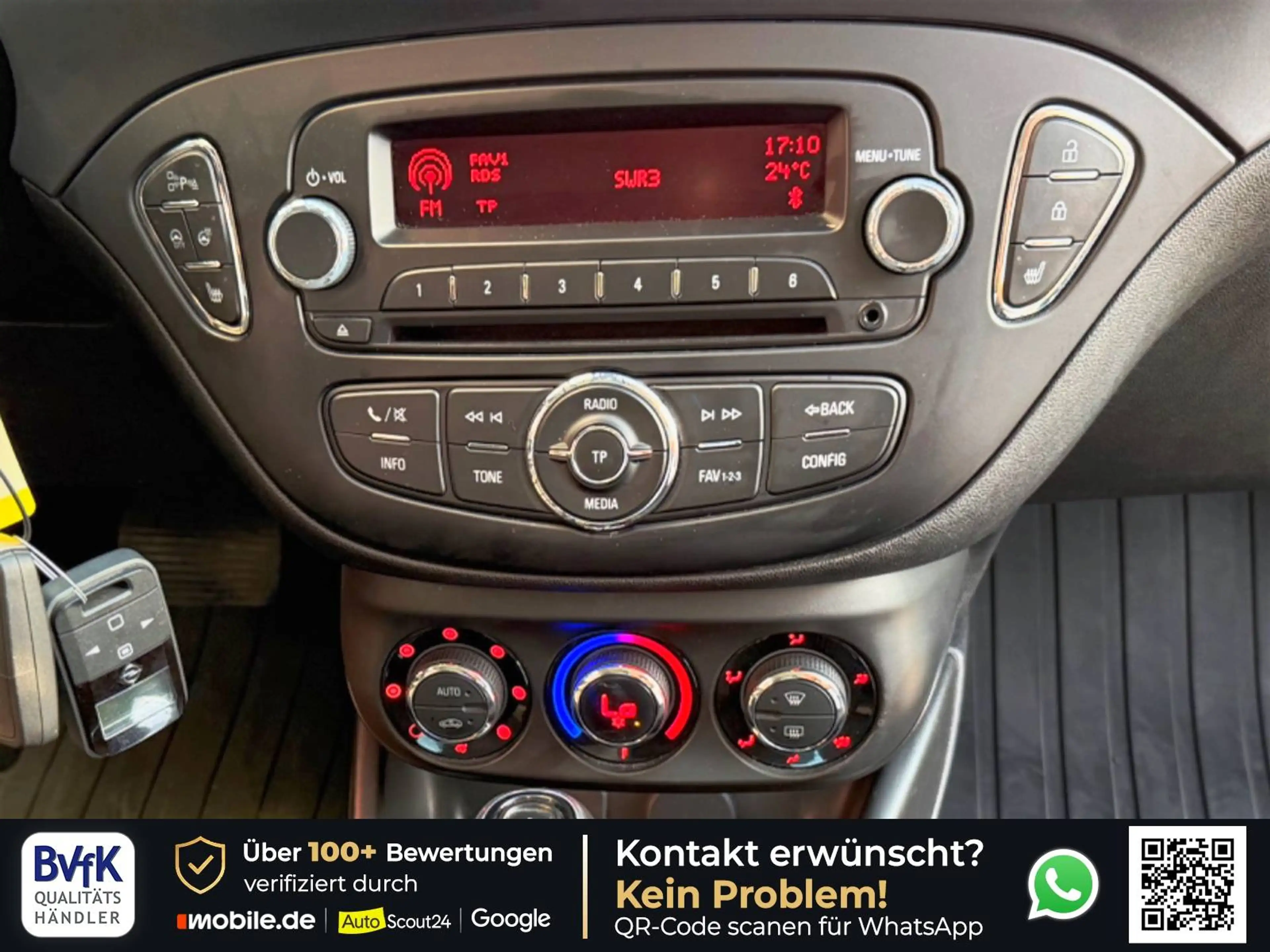 Opel Corsa 1.4 Edition AUTOMATIK/Standhzg/Tempomat/SHZ/LHZ/Klima/PDC/PARKASSISTENT/TOTWINKEL — photo 15