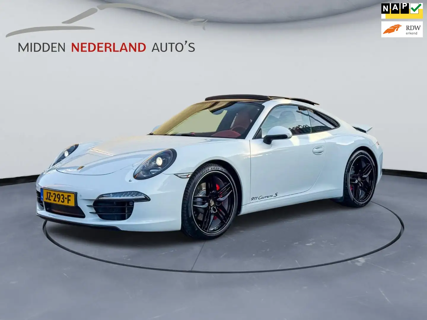 Porsche 911 3.8 Carrera S * HANDGESCHAKELD * CARBON GT STO Wit - 1