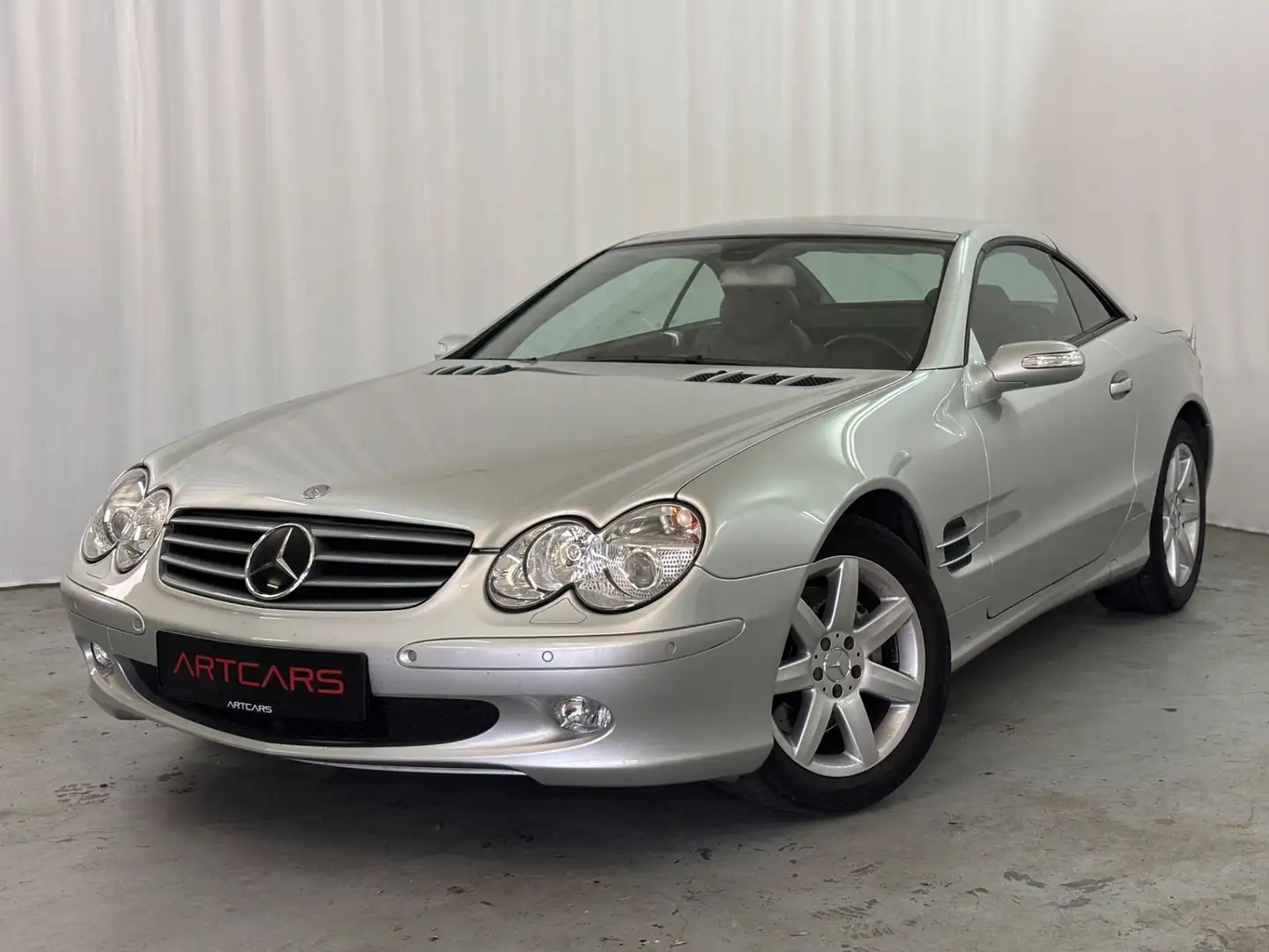 Mercedes-Benz SL 500 Deutsches Fzg/ORIGINAL/SCHECKHEFT Argent - 2