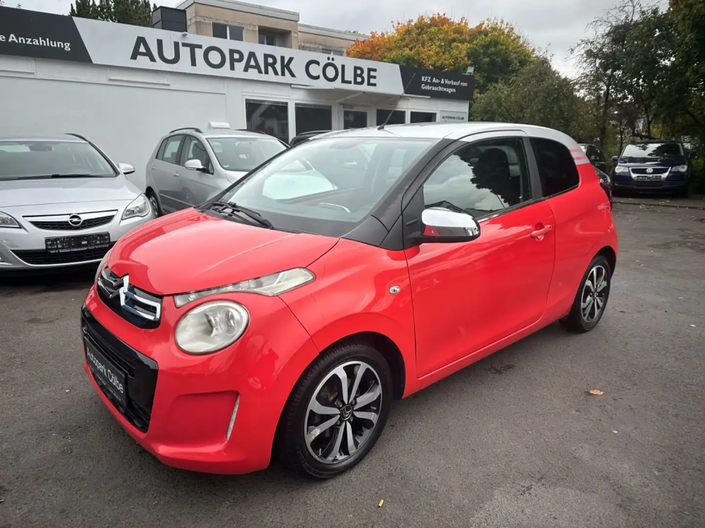 Citroen C1 Shine Edition*Rückfahrkamera*Tempomat*Euro 6 Rot - 1