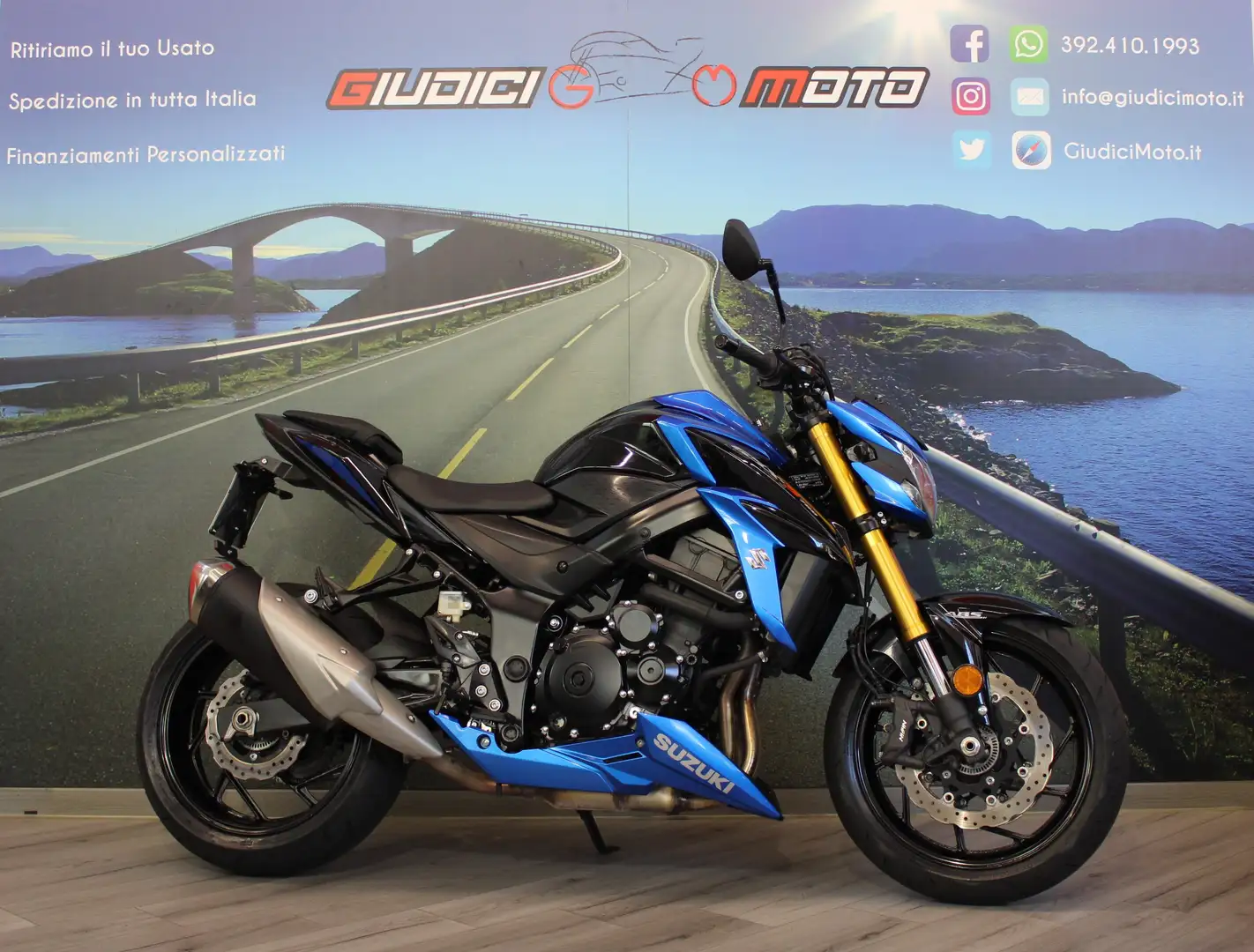 Suzuki GSX-S 750 2017 - km 26488 Blu/Azzurro - 1