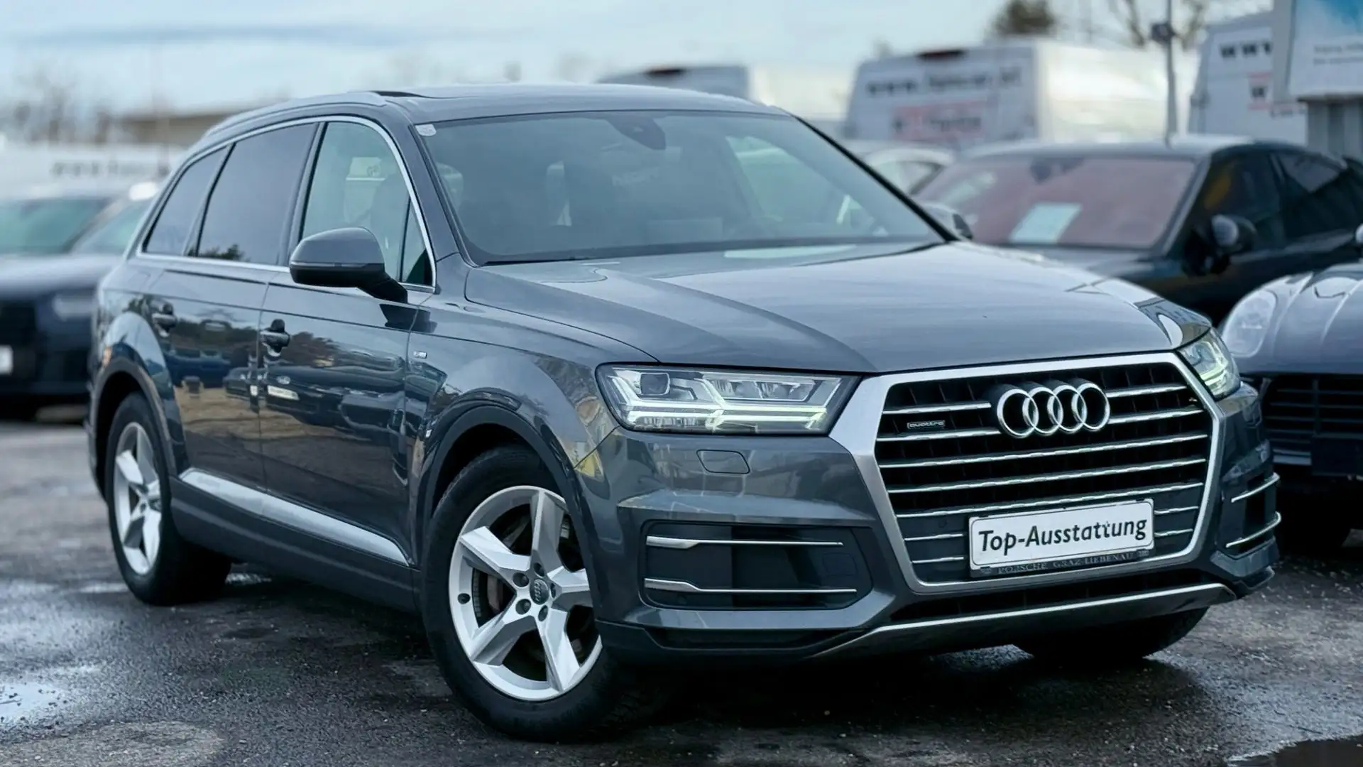 Audi Q7 3,0 TDI *7-Sitzer +S-Line Quattro Tiptronic Grau - 2