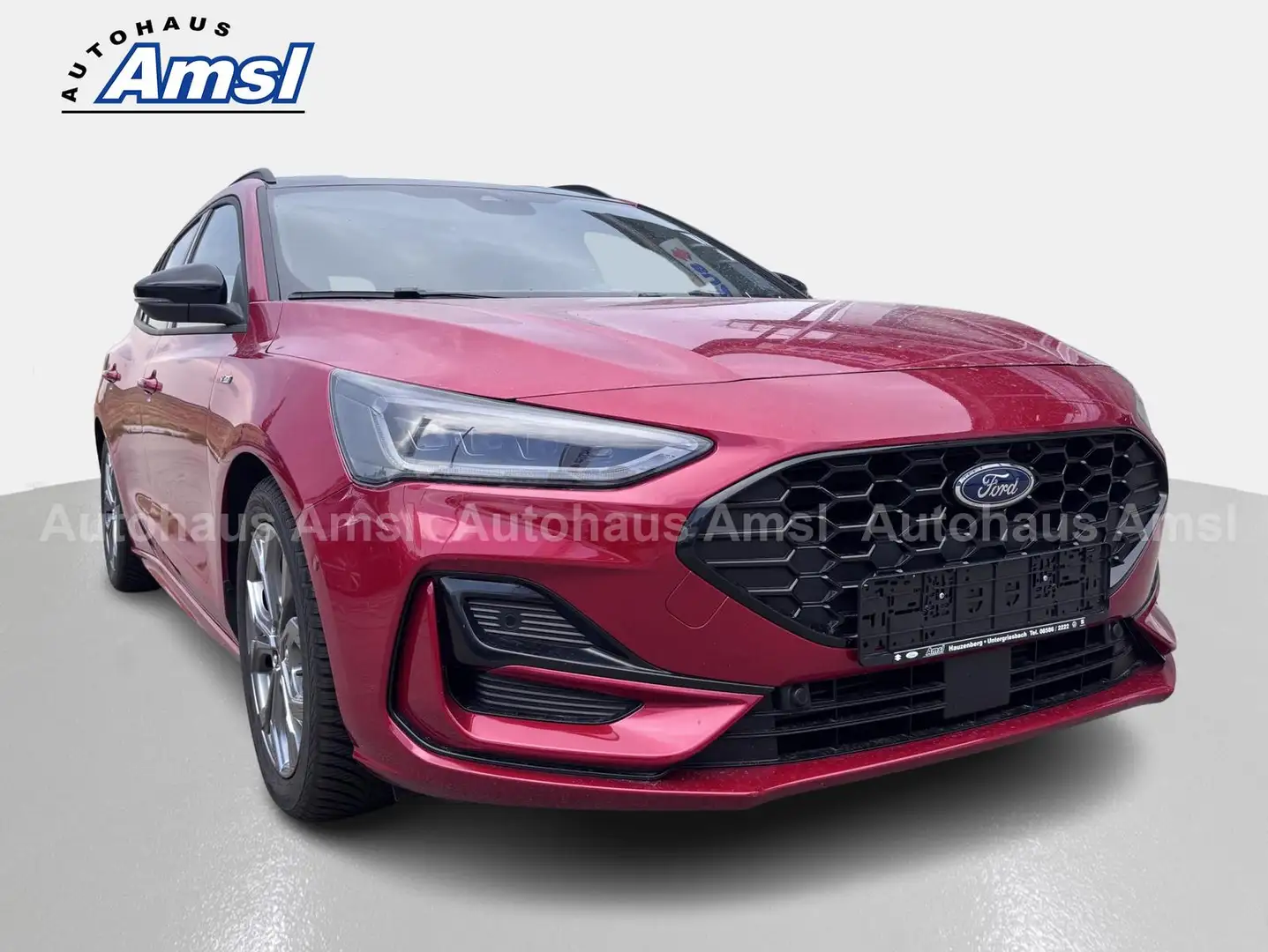 Ford Focus Turnier 1.0 EcoBoost ST-Line X*Matrix*HUD* Rot - 2
