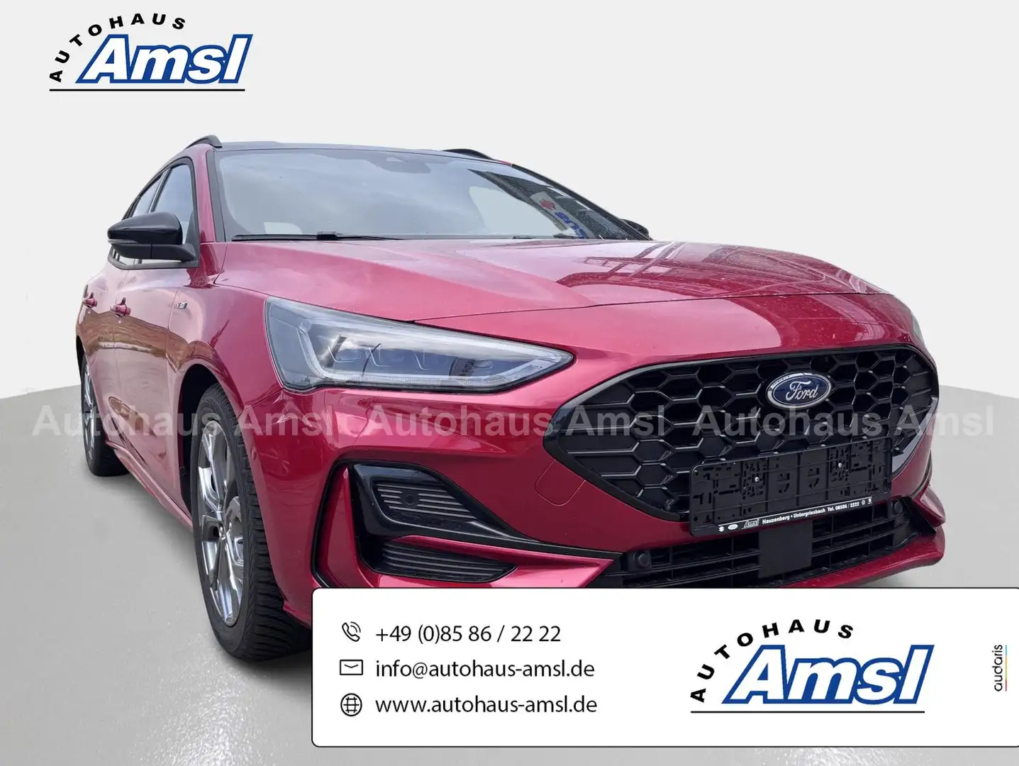 Ford Focus Turnier 1.0 EcoBoost ST-Line X*Matrix*HUD* Rot - 1