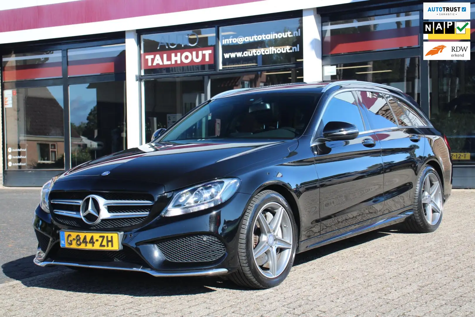 Mercedes-Benz C 250 Estate Prestige AMG - PANORAMADAK, TREKHAAK, LEDER Noir - 1