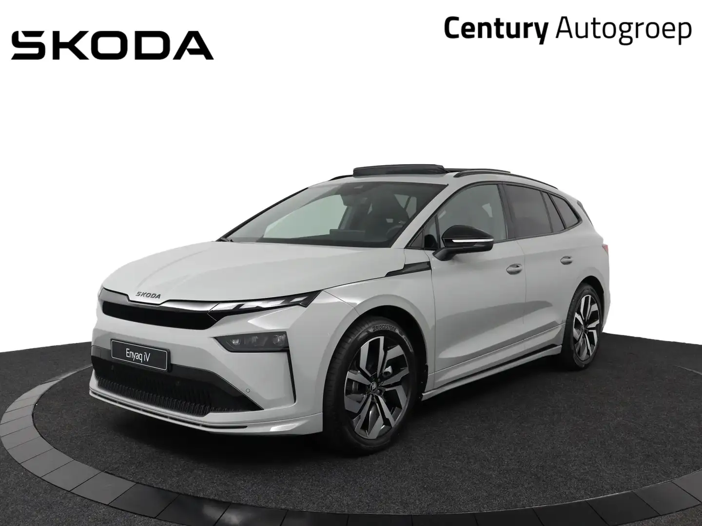 Skoda Enyaq Sportline Elektromotor 210 kW / 286 PK SUV Elektri Grijs - 1