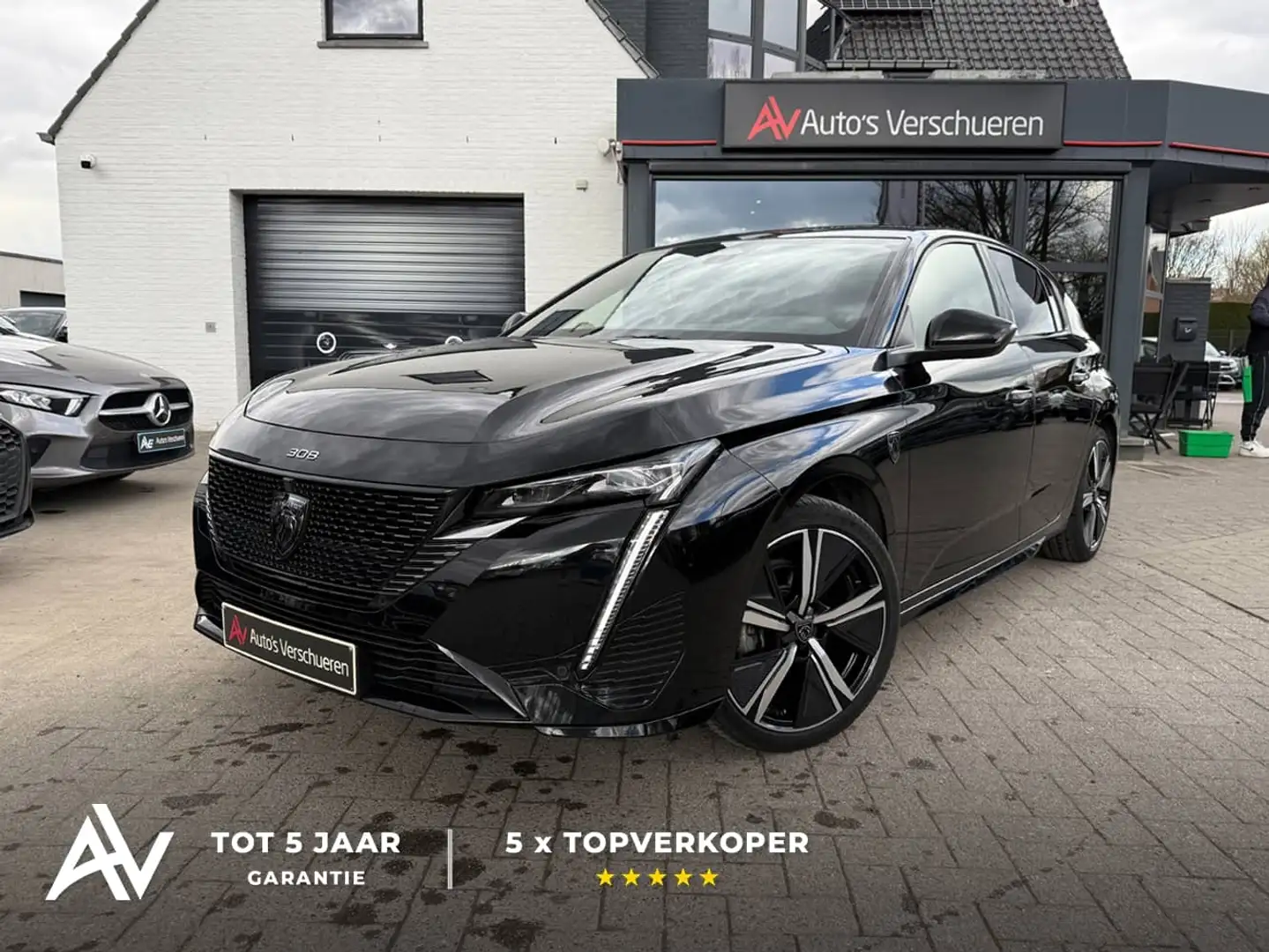 Peugeot 308 GT-Line 1.2 PureTech Aut. ** Camera | Keyless |... Negro - 2