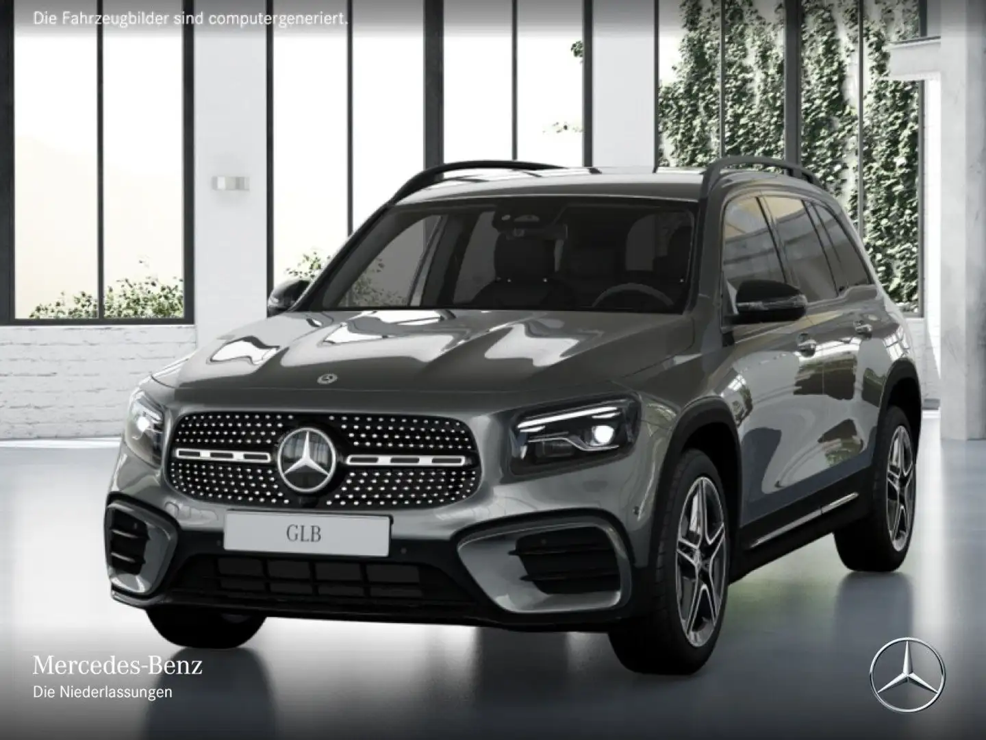 Mercedes-Benz GLB 200 AMG+NIGHT+MULTIBEAM+KAMERA+TOTW+KEYLESS+7G Grau - 2