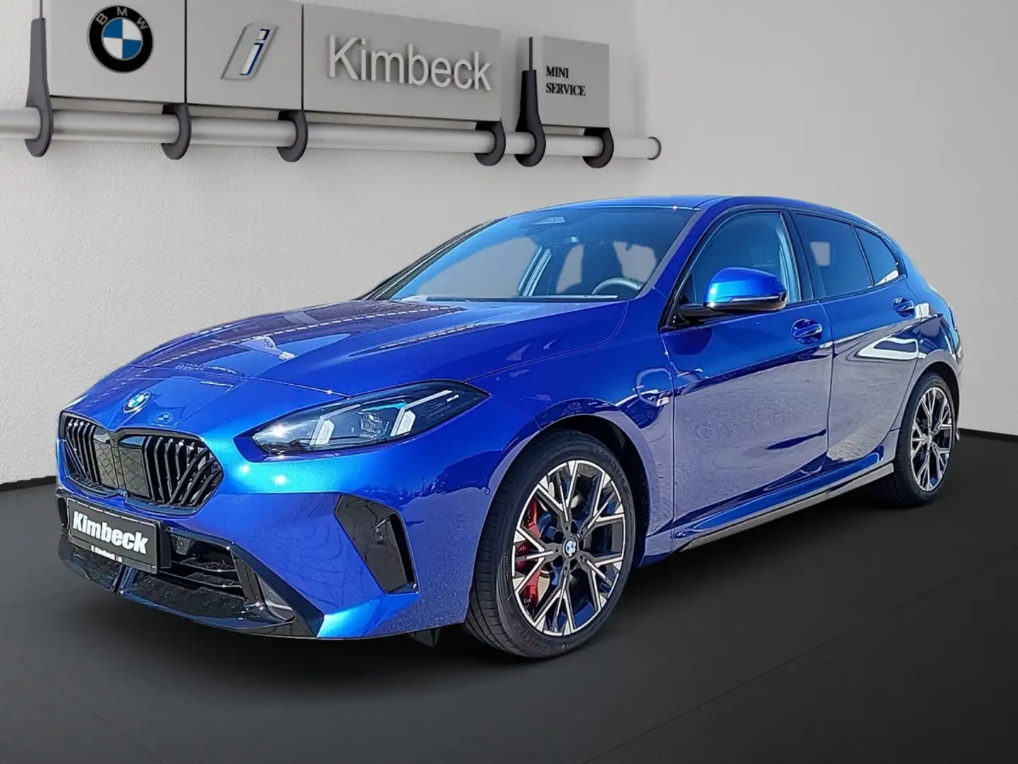BMW 120 M SPORT LED DrivingAss ParkAss KeyLess Синий - 1