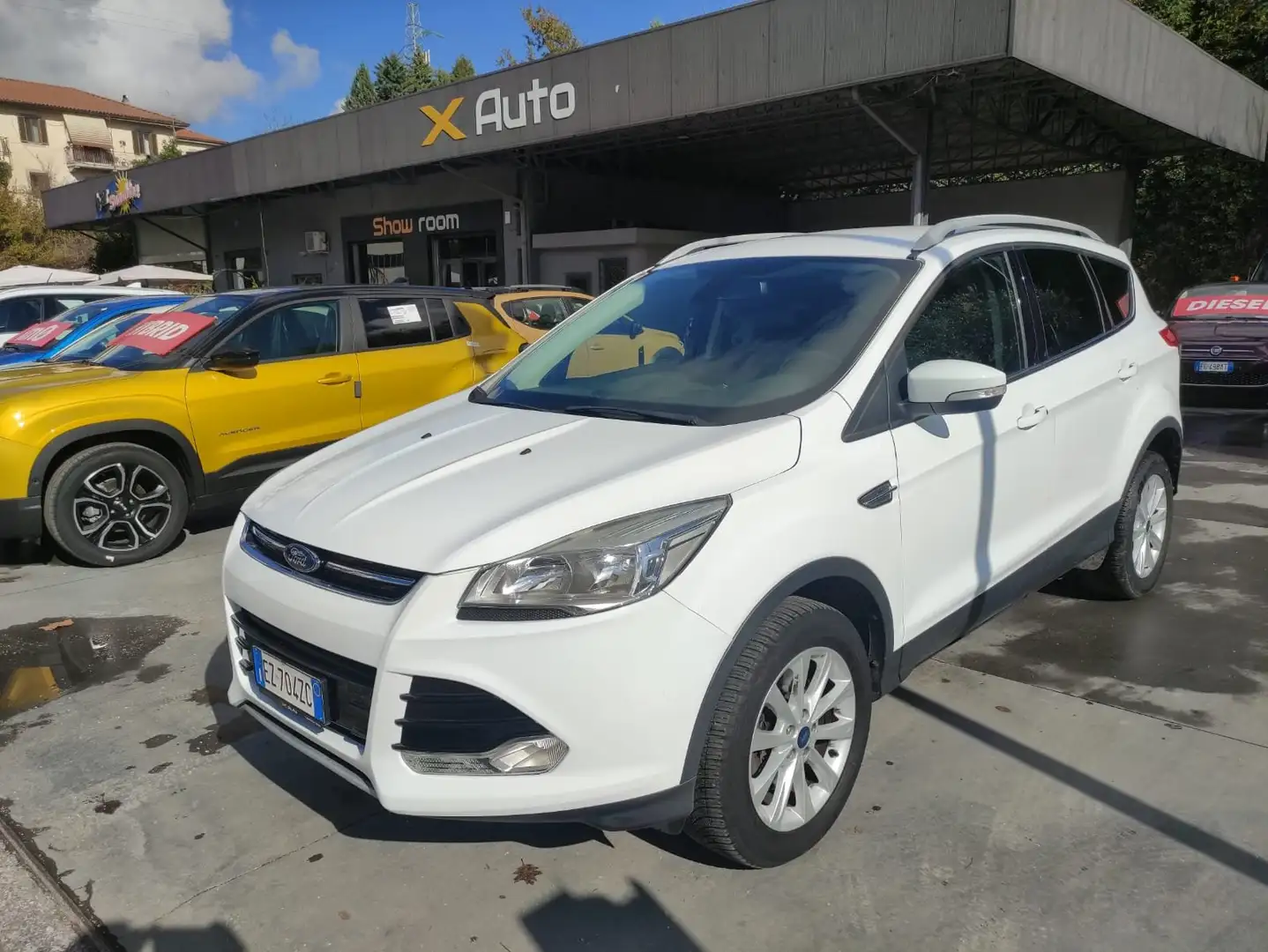 Ford Kuga Kuga II 2.0 tdci Titanium 4wd s Wit - 1