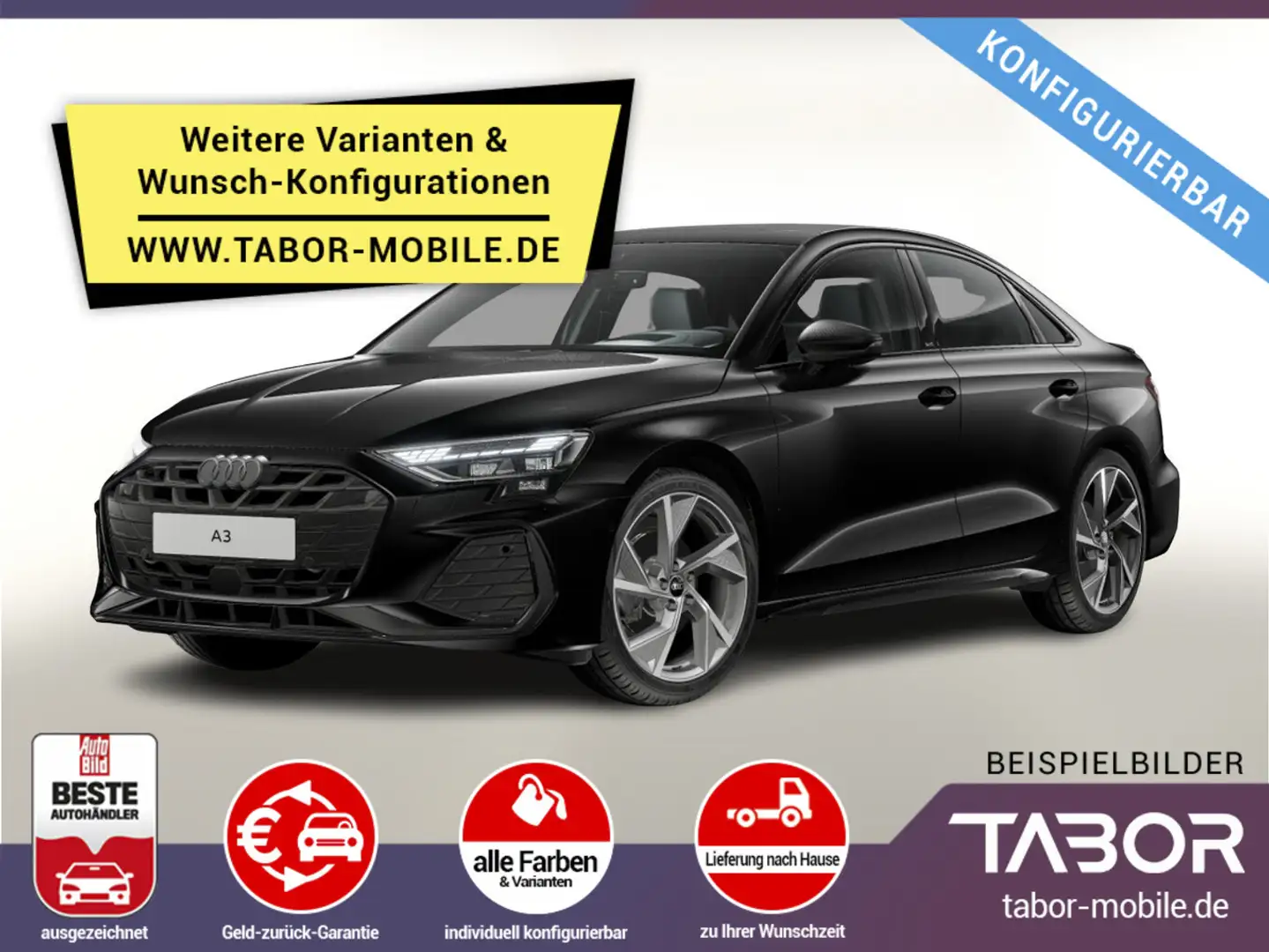 Audi A3 Lim 35 TDI 150 S tronic S line LED Komfort+ Weiß - 1